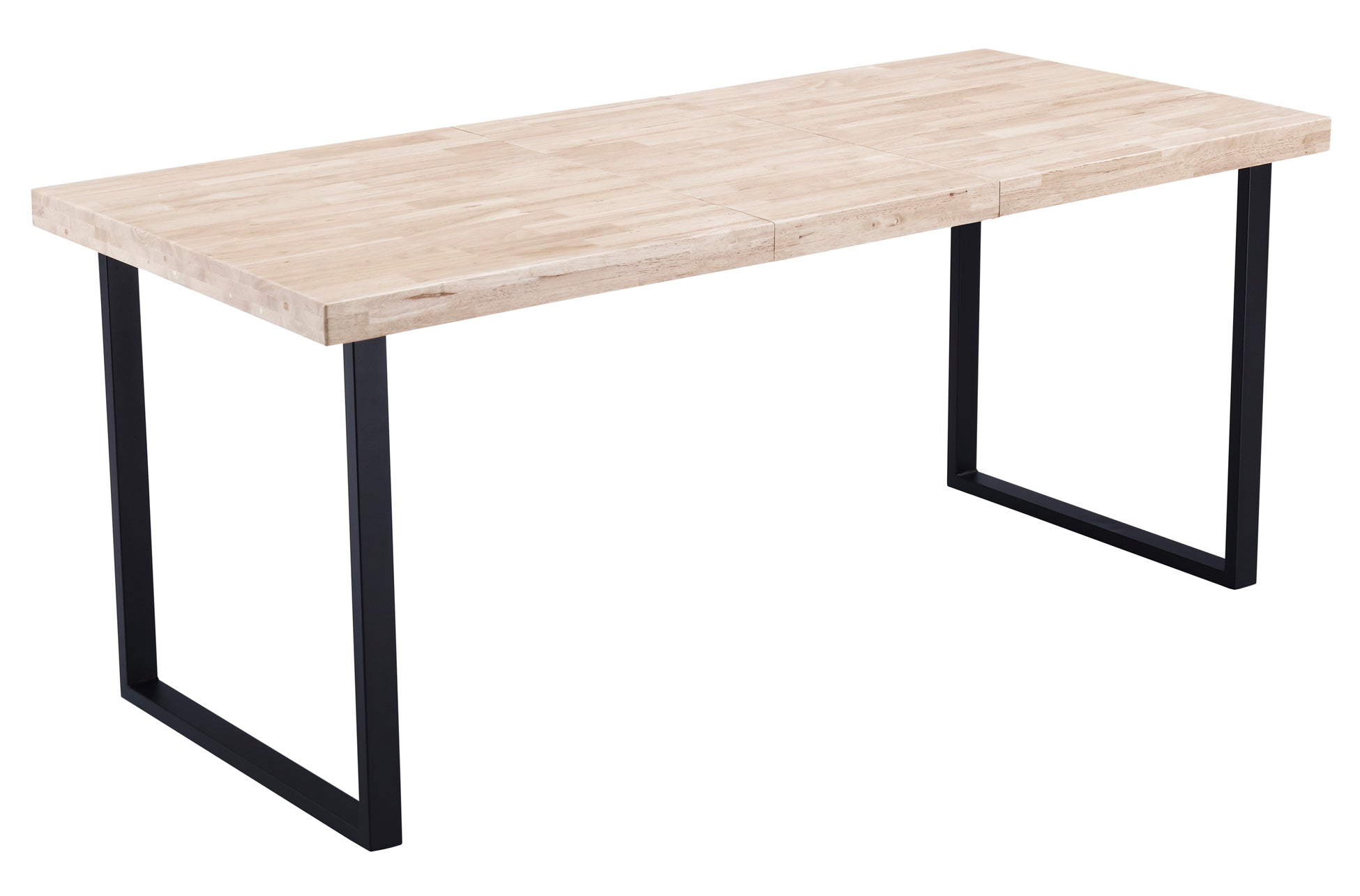 Mesa de comedor extensible Kat roble claro 140(180)x80x76cm