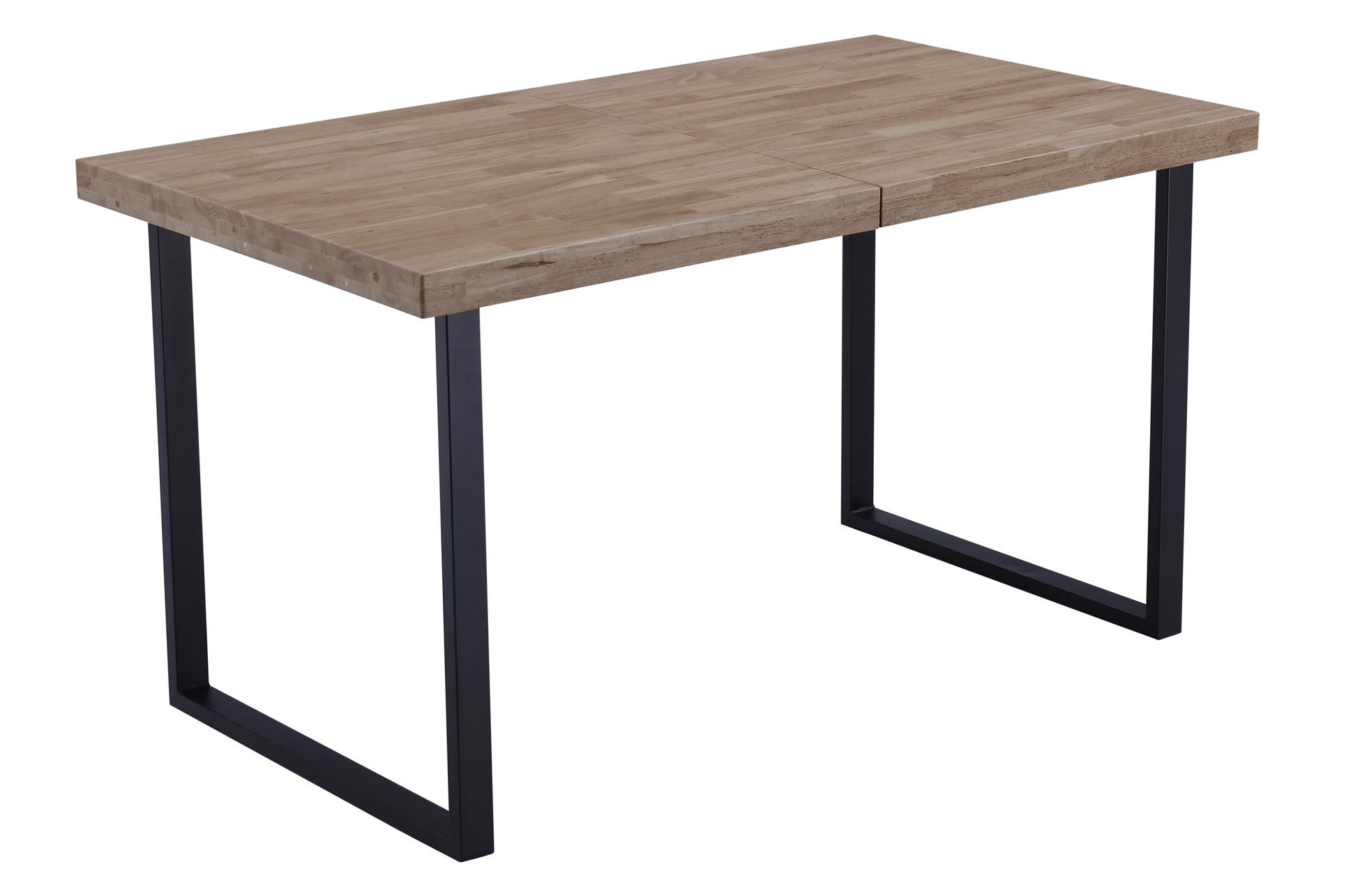 Mesa de comedor extensible Kat roble oscuro 140(180)x80x76cm