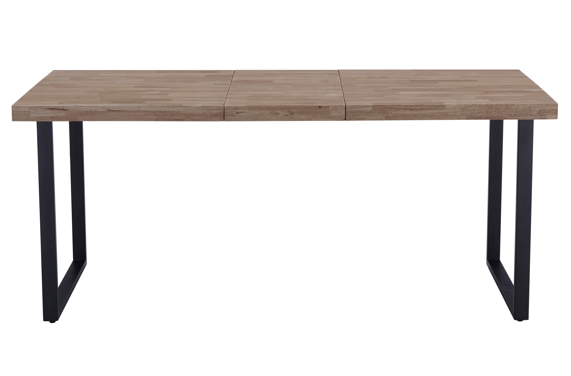 Mesa de comedor extensible Kat roble oscuro 140(180)x80x76cm