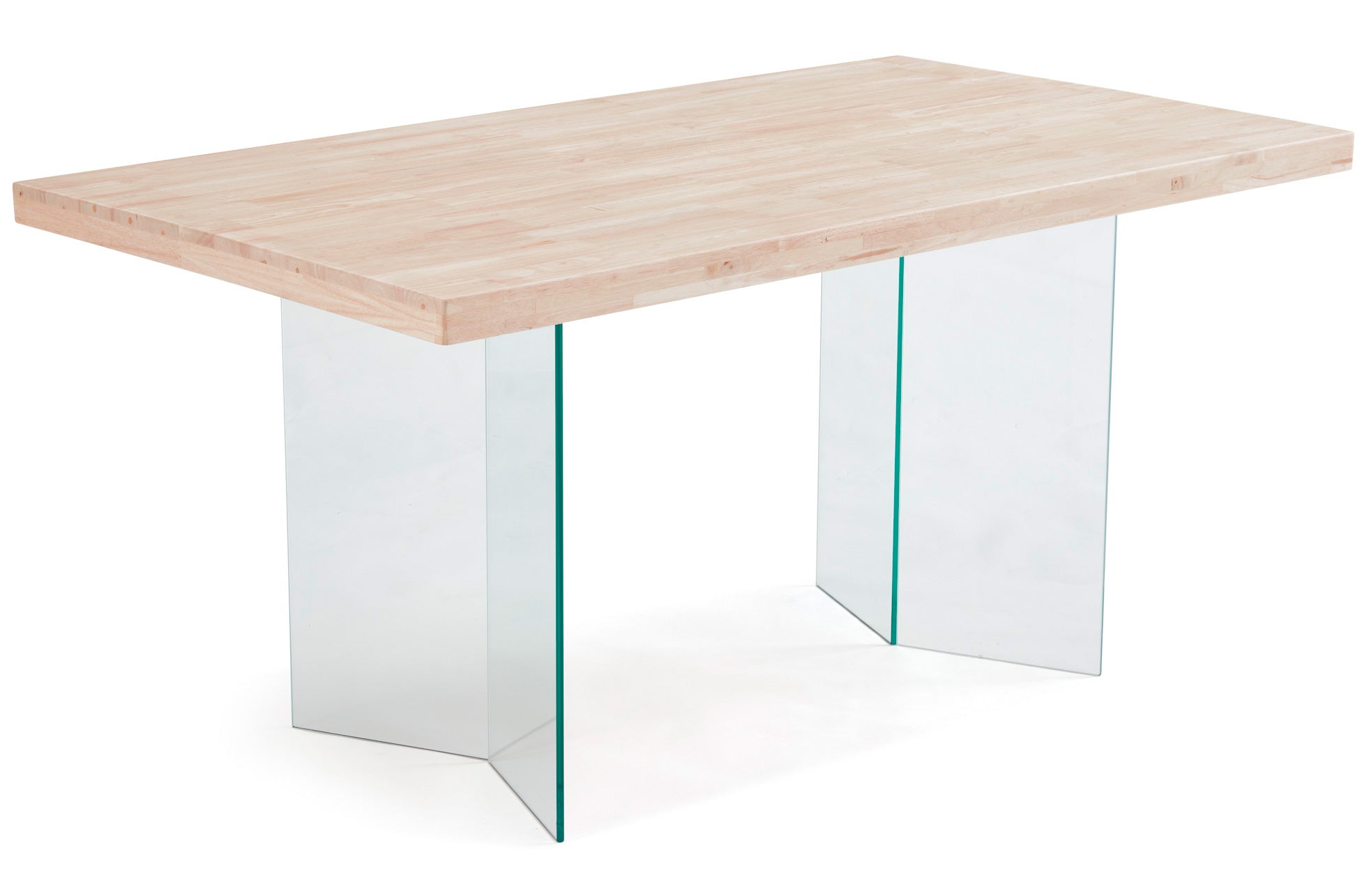 Mesa de comedor Mantua roble claro 160x90x77cm