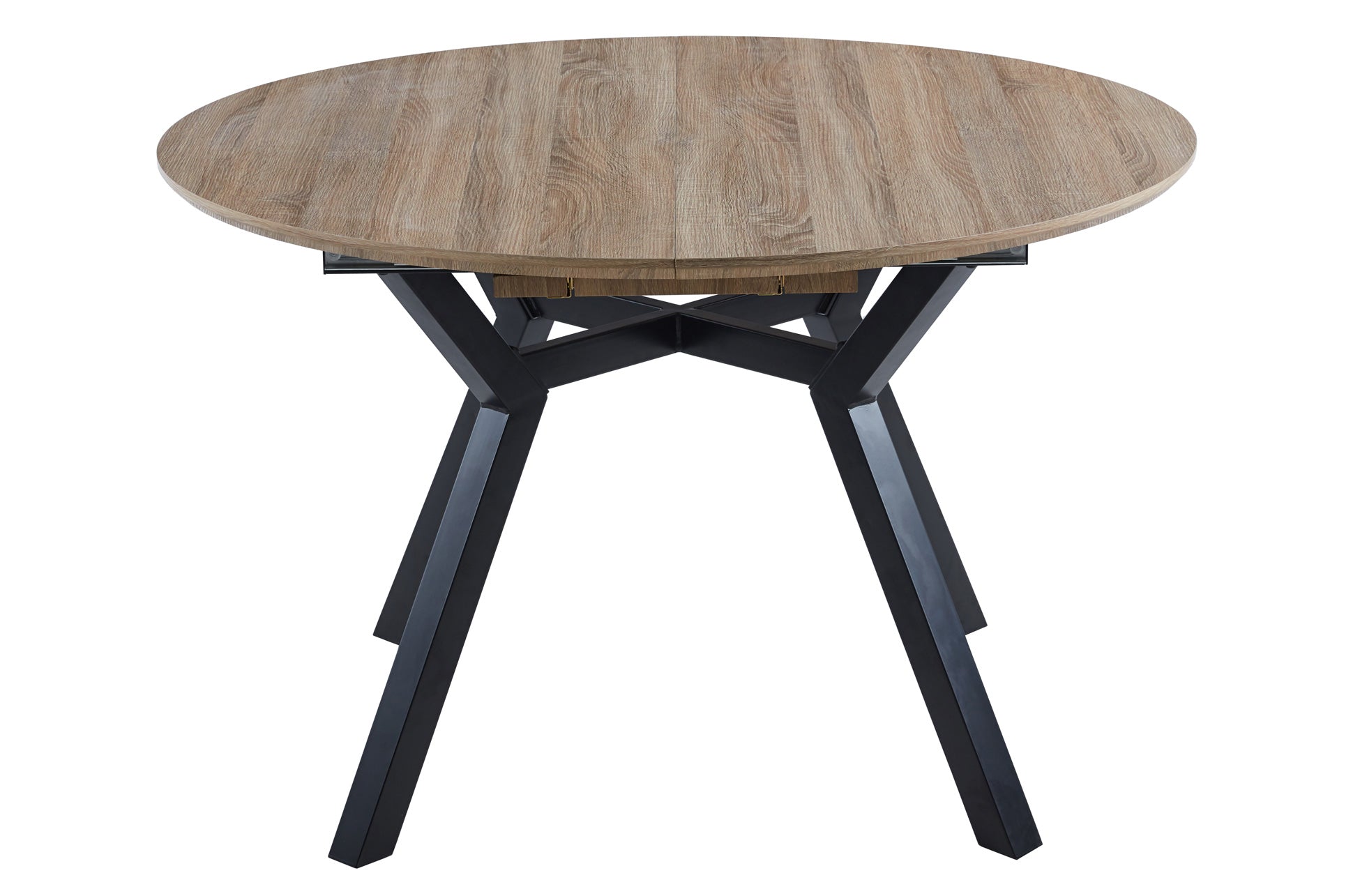 Mesa de comedor extensible Dumont roble claro 120(160)x120x75cm