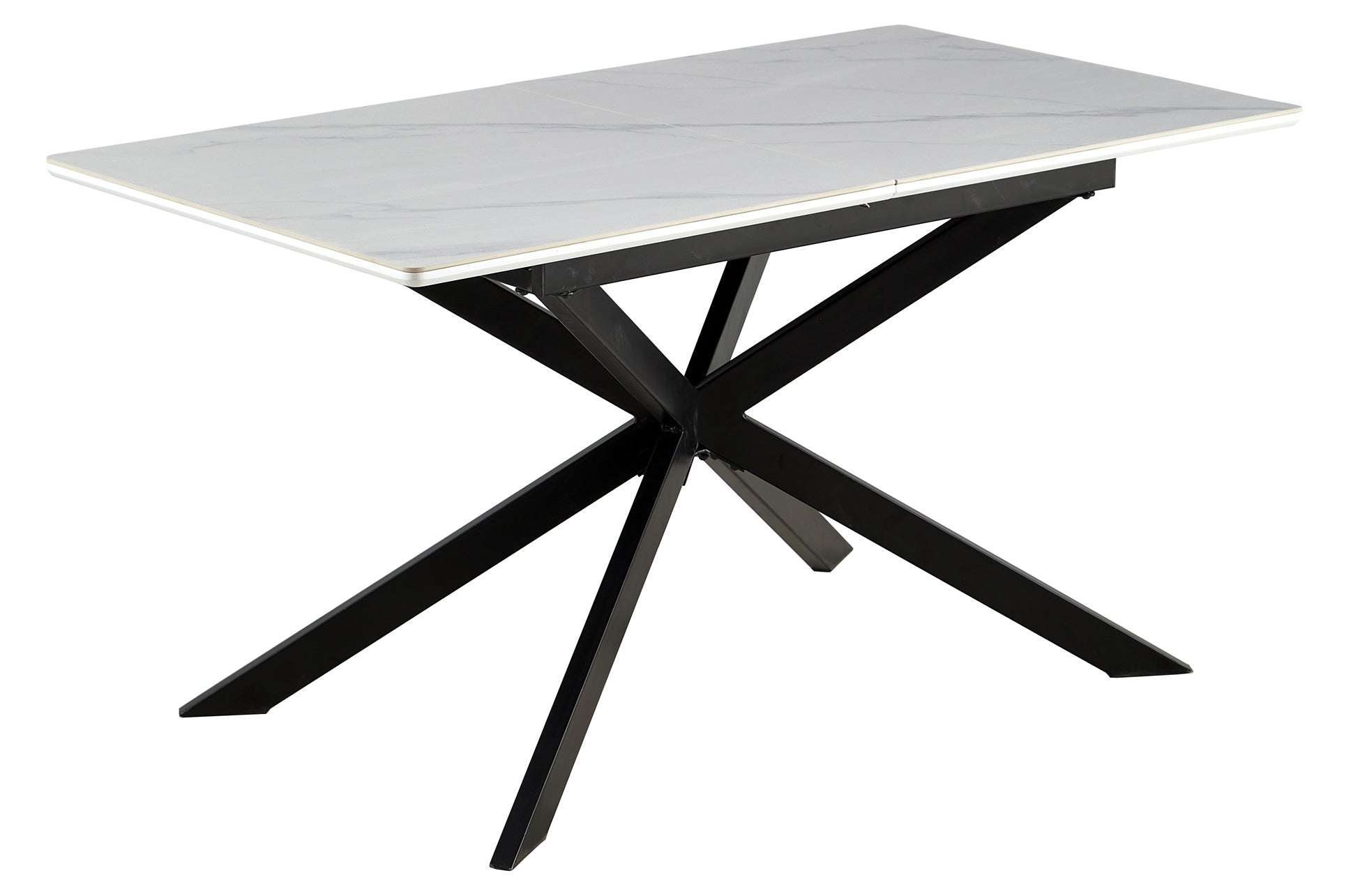 Mesa de comedor extensible Hula blanca 140(180)x80x75cm