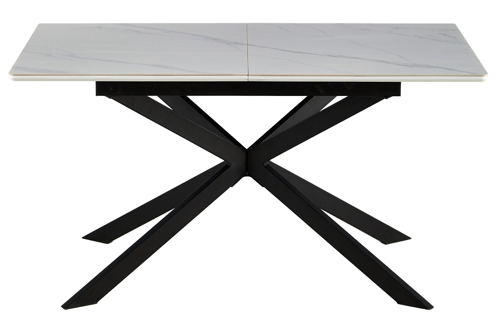 Mesa de comedor extensible Hula blanca 140(180)x80x75cm