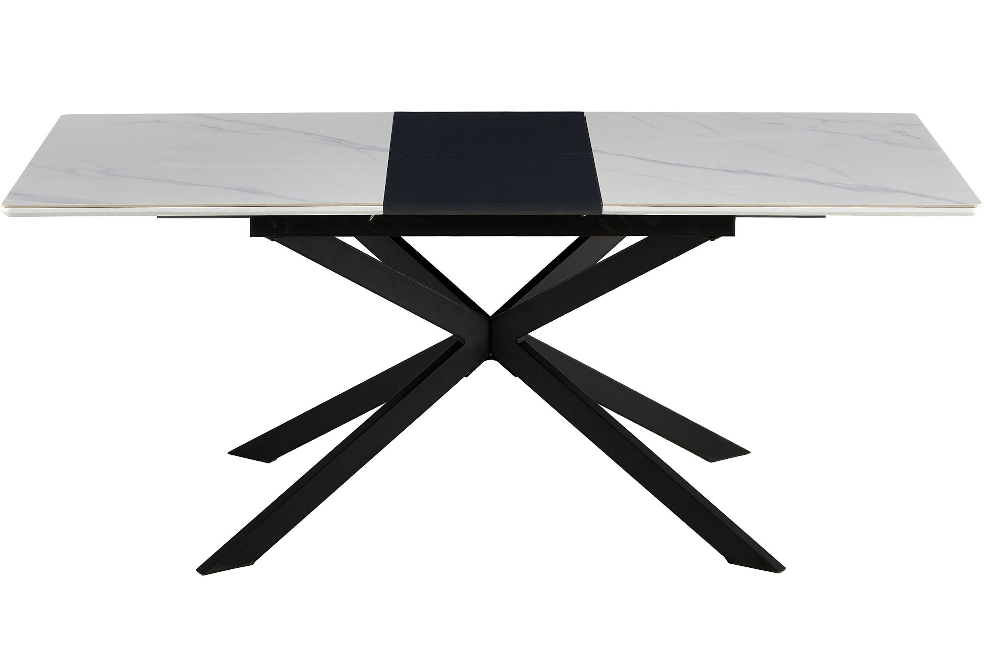 Mesa de comedor extensible Hula blanca 140(180)x80x75cm