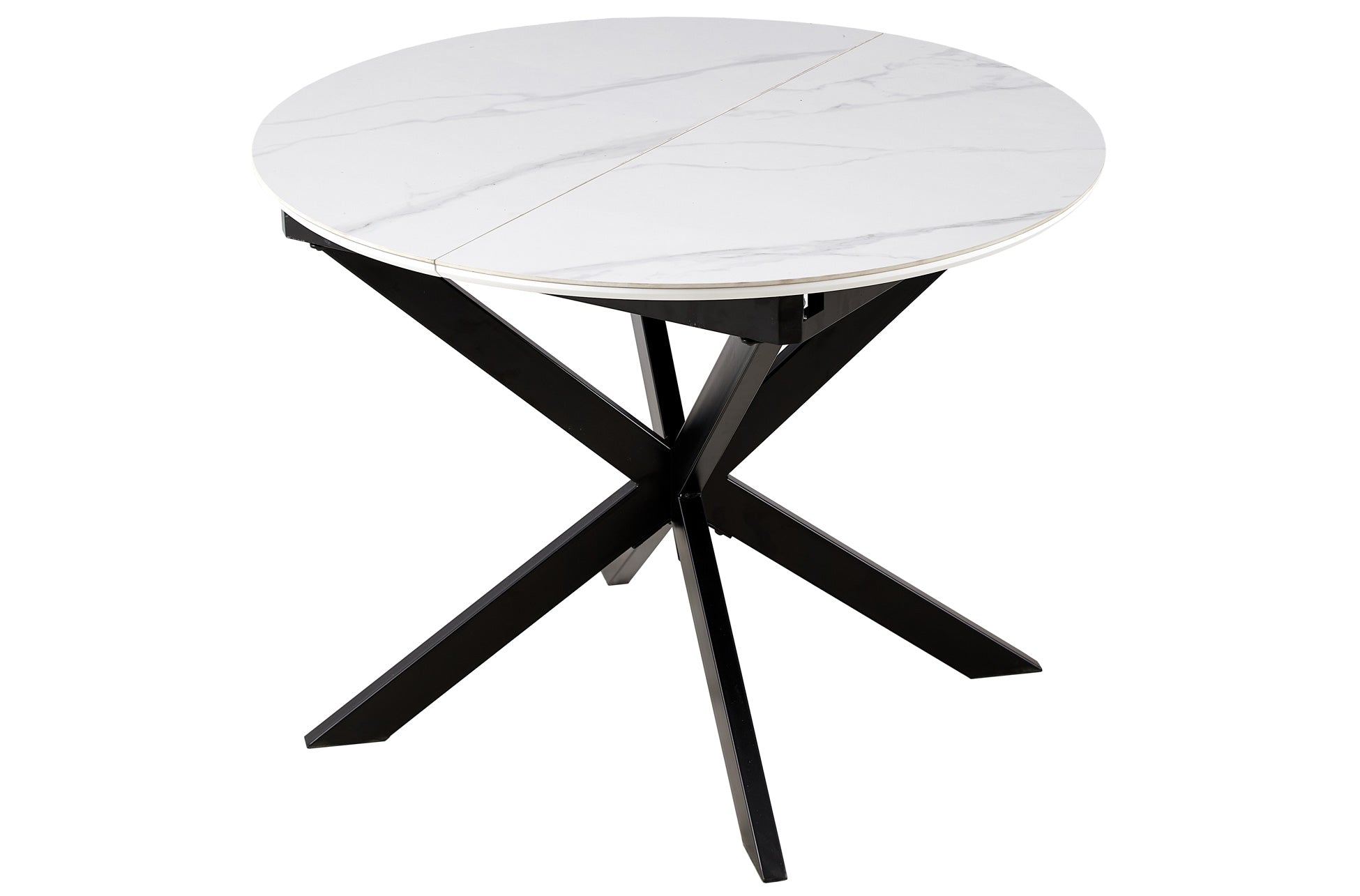 Mesa de comedor extensible Pale blanco 100(140)x100x75cm