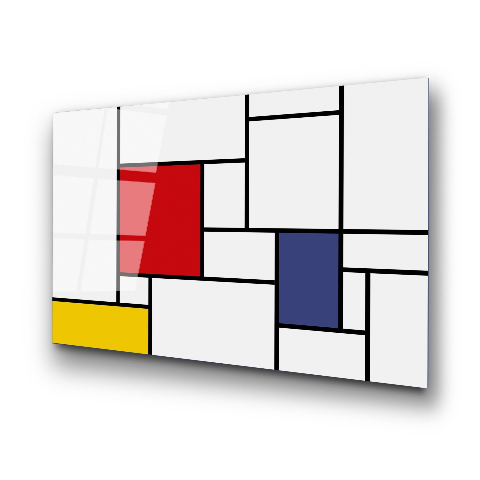 Cuadro cristal templado Squares 100x70cm