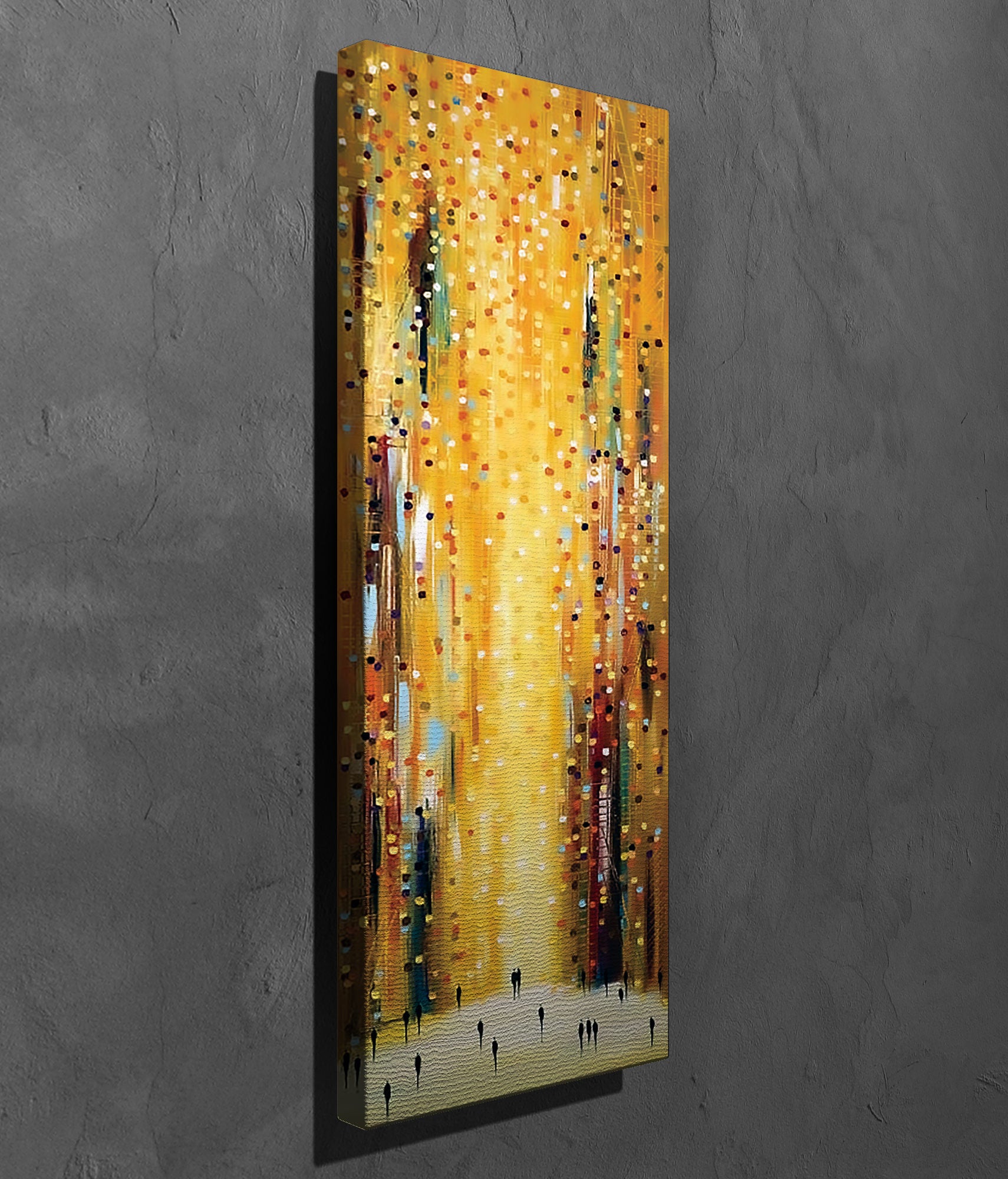 Lienzo City Lights 30x80cm