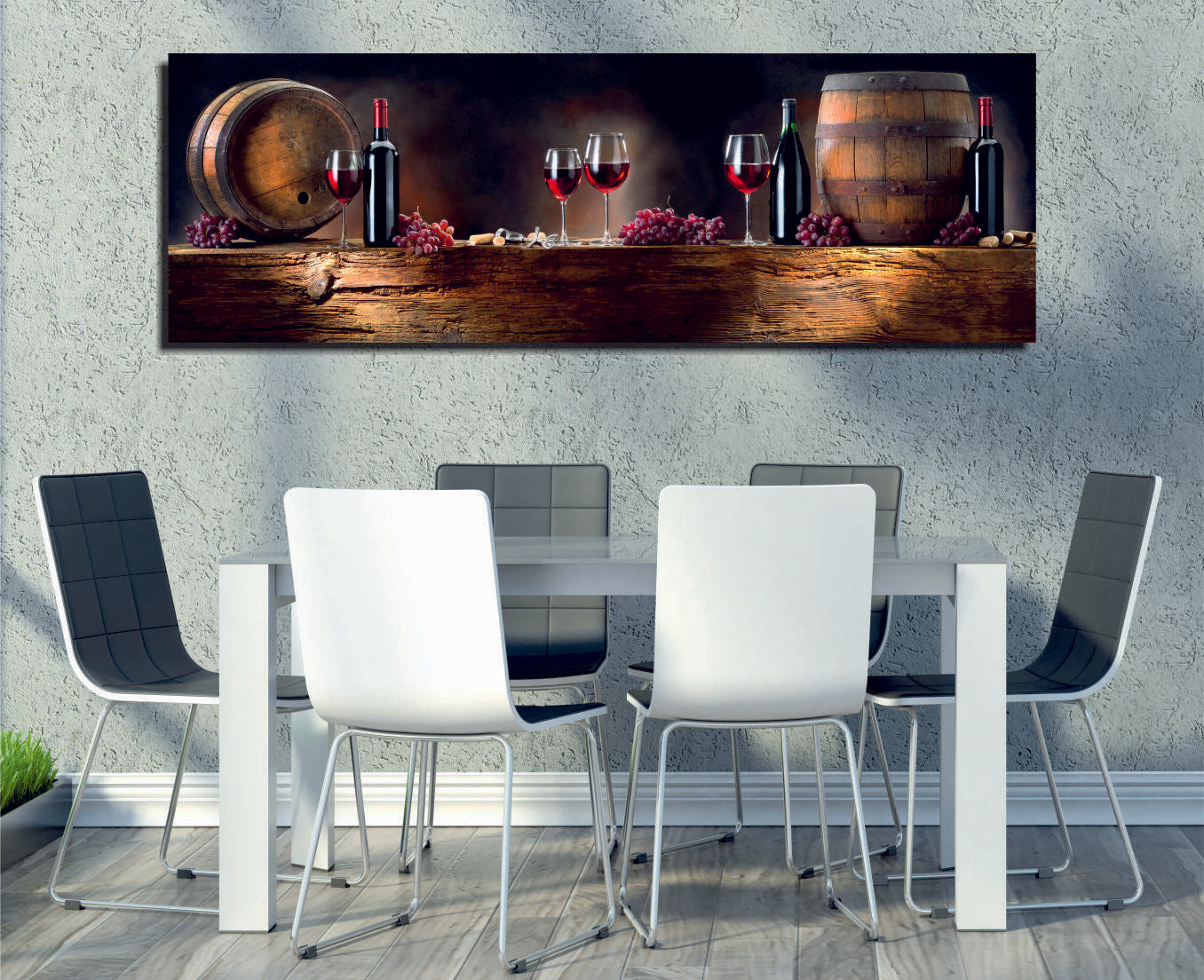 Lienzo Bodega 80x30cm