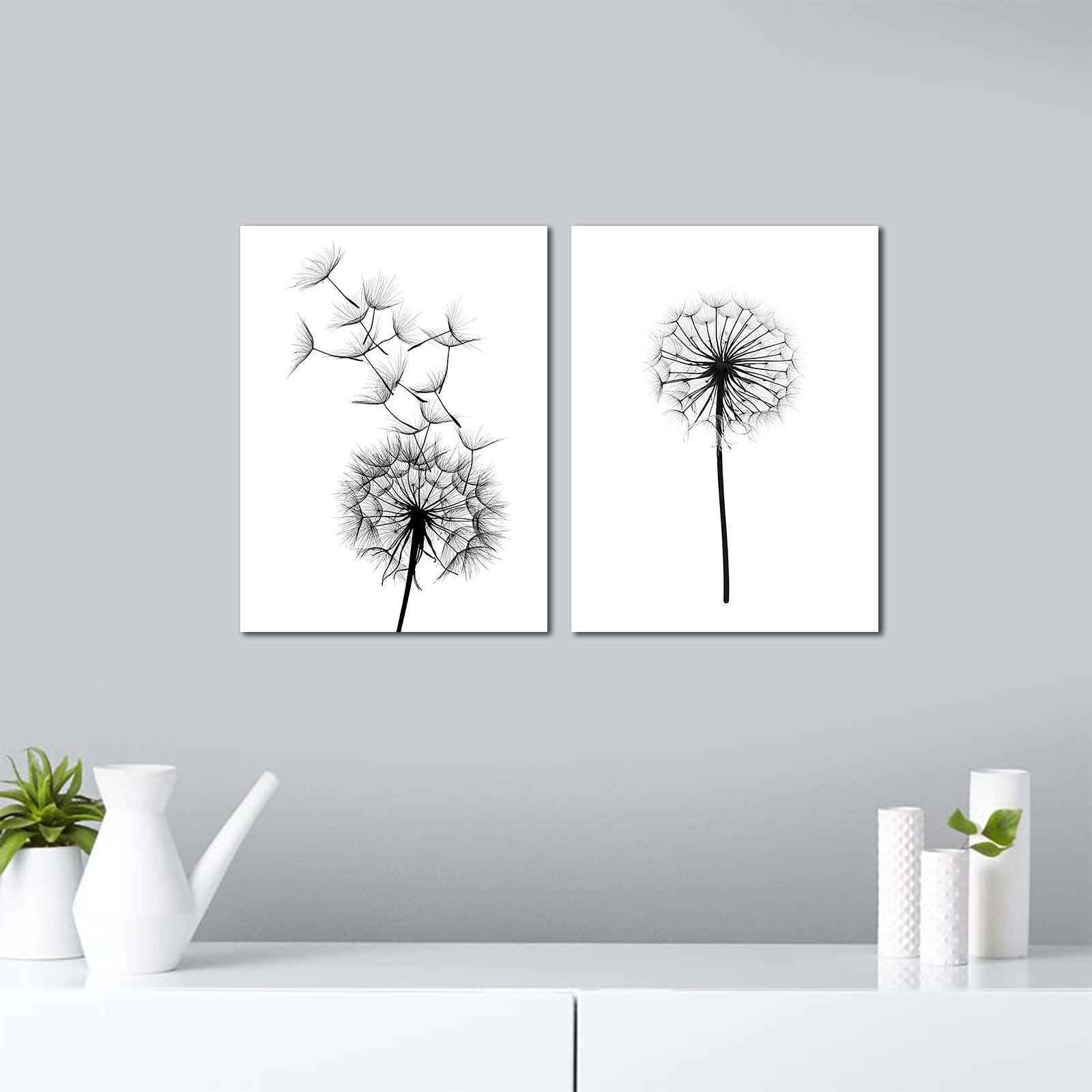 Set de cuadros Dandelion 30x40cm