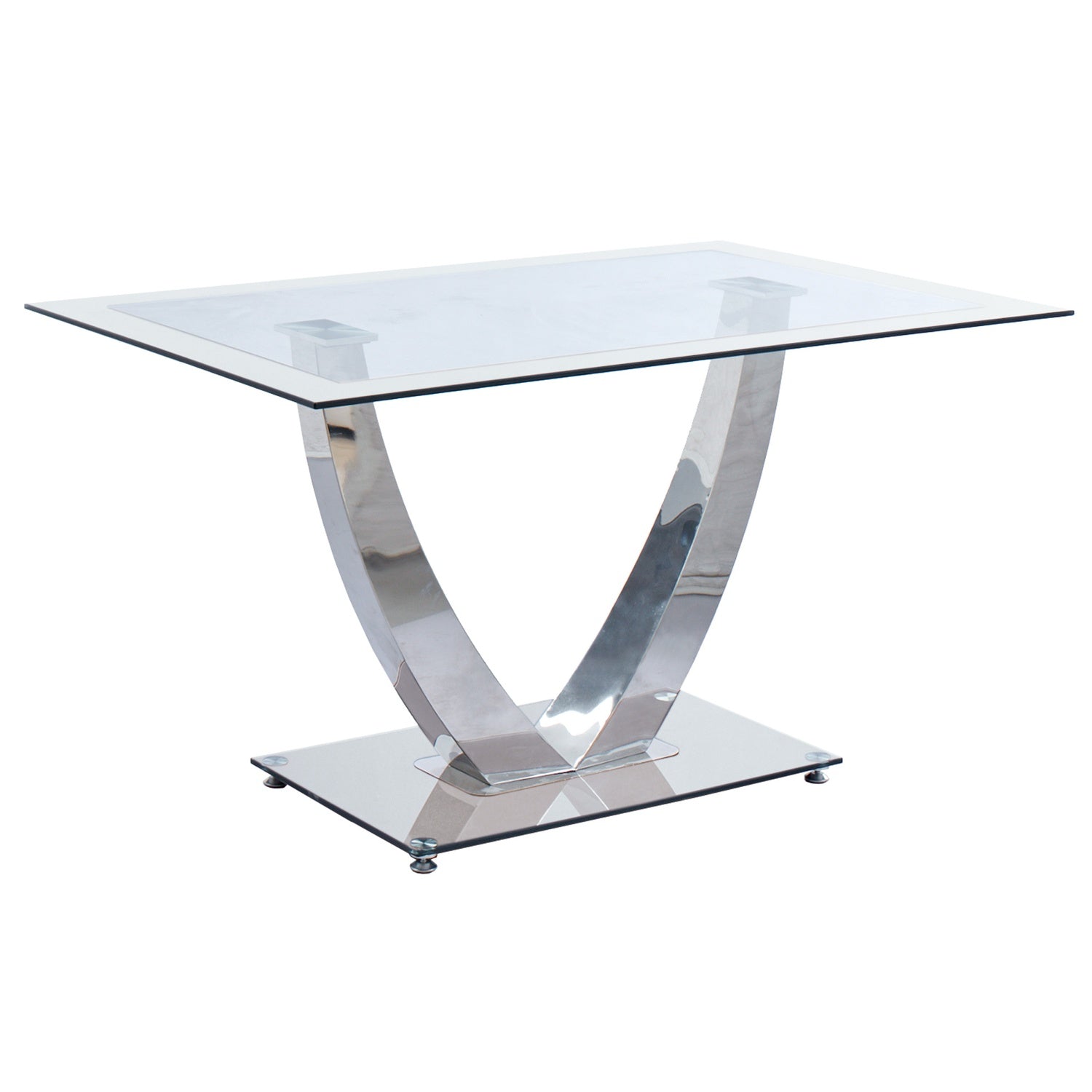 Mesa de comedor Cire blanca 140x90x75cm