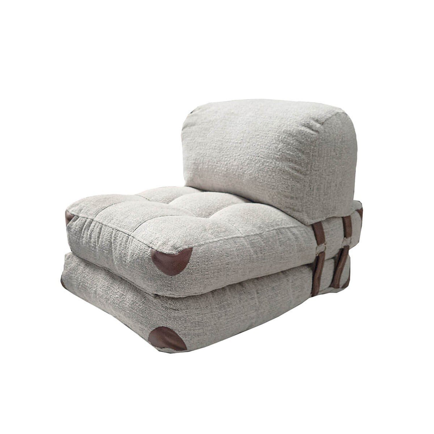 Sillón cama Asghar Gris 80x60x70cm