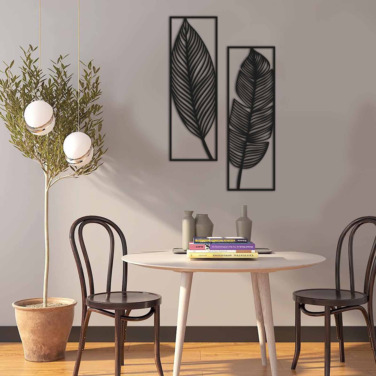 Decoración vertical Leaves 49x73cm