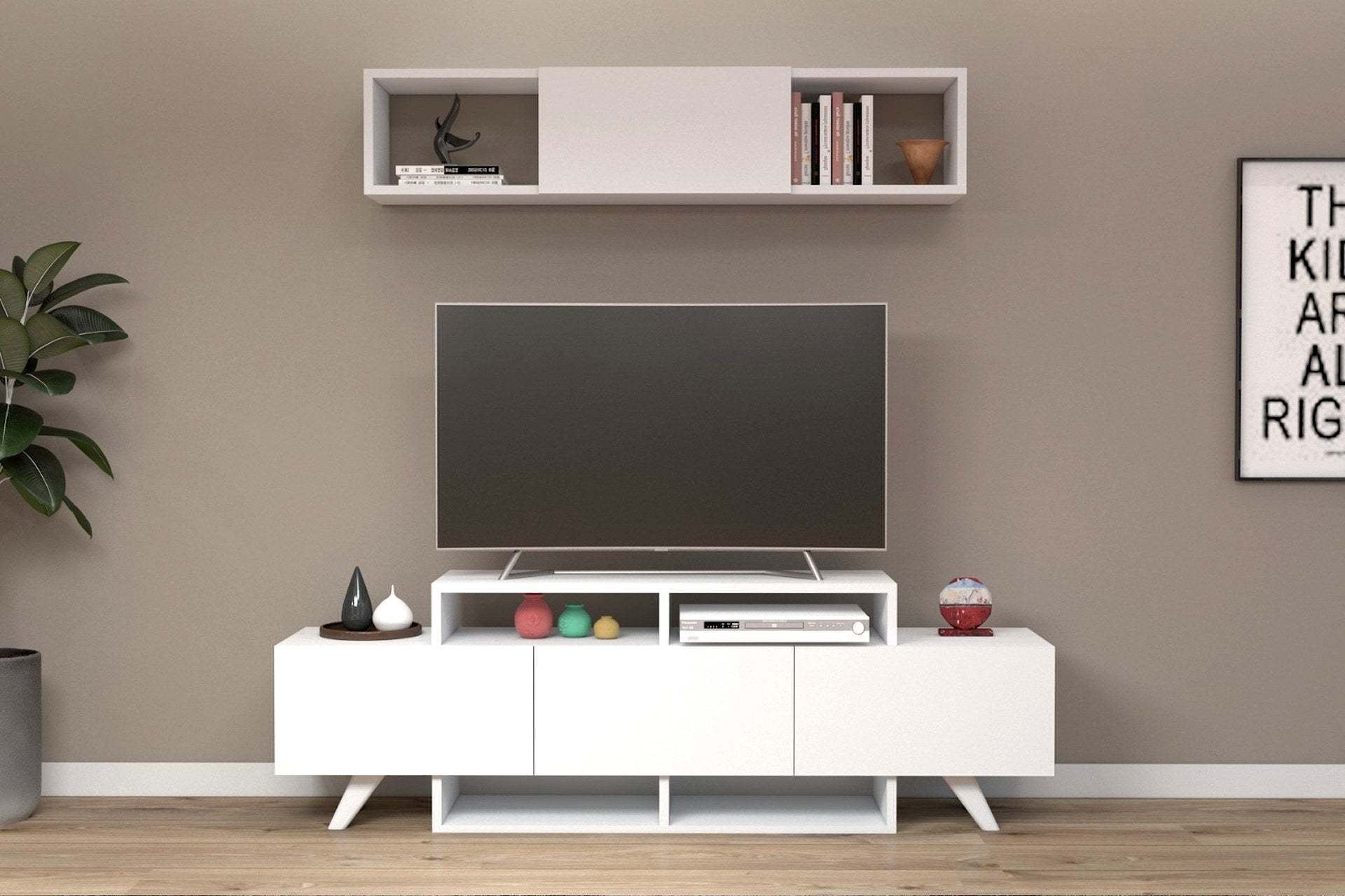 Pack muebles TV Kepner