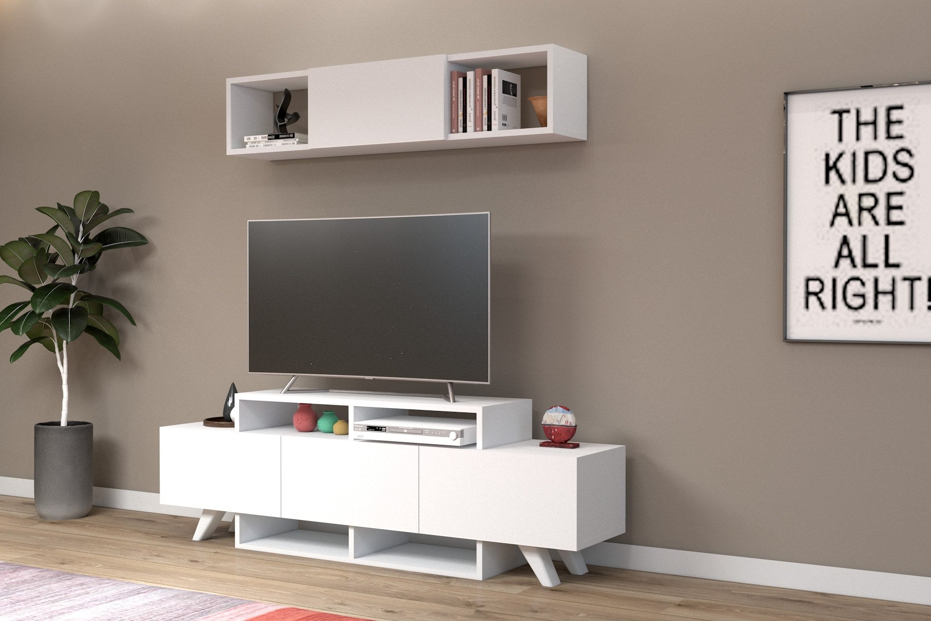 Pack muebles TV Kepner