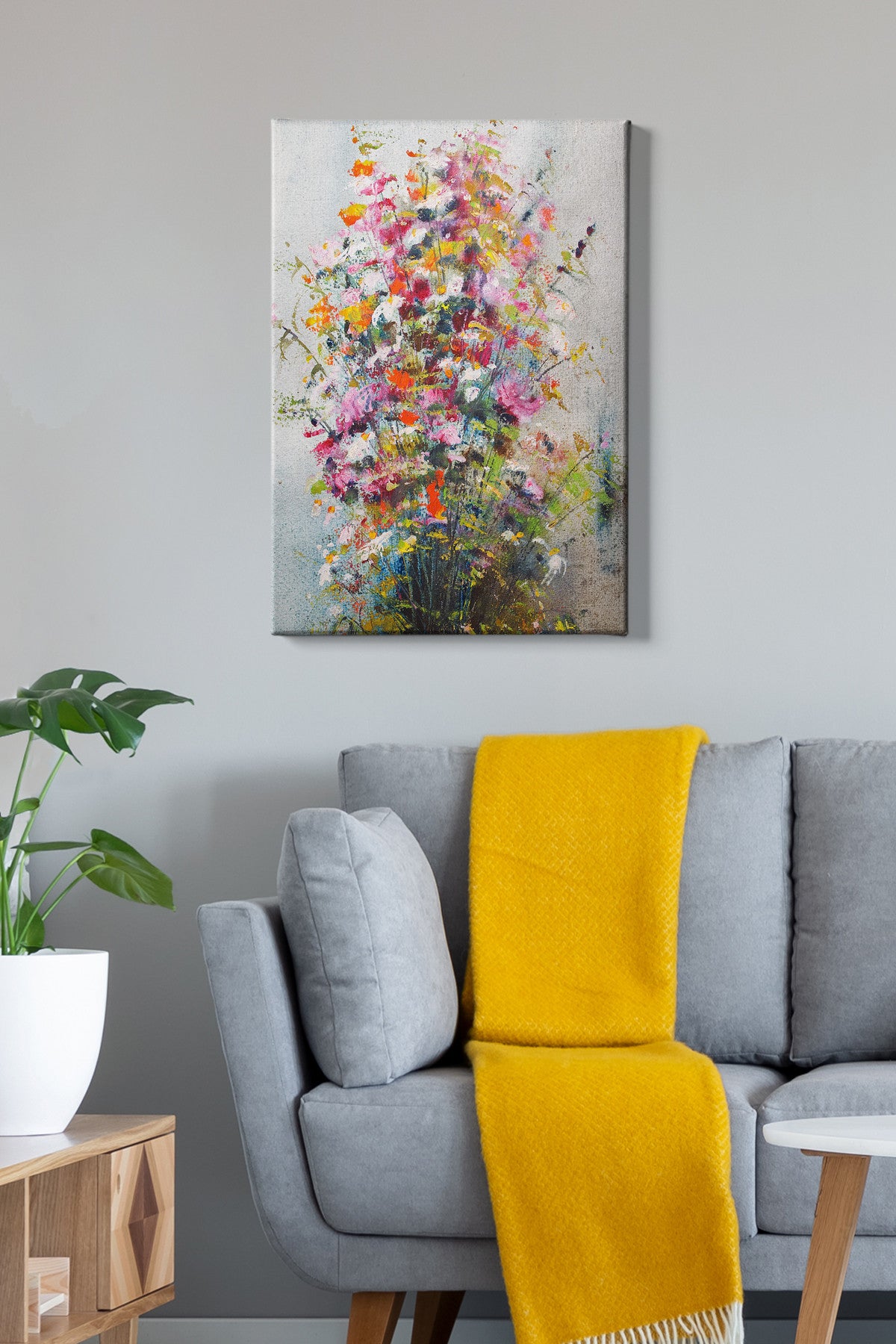 Lienzo Bouquet 50x70cm