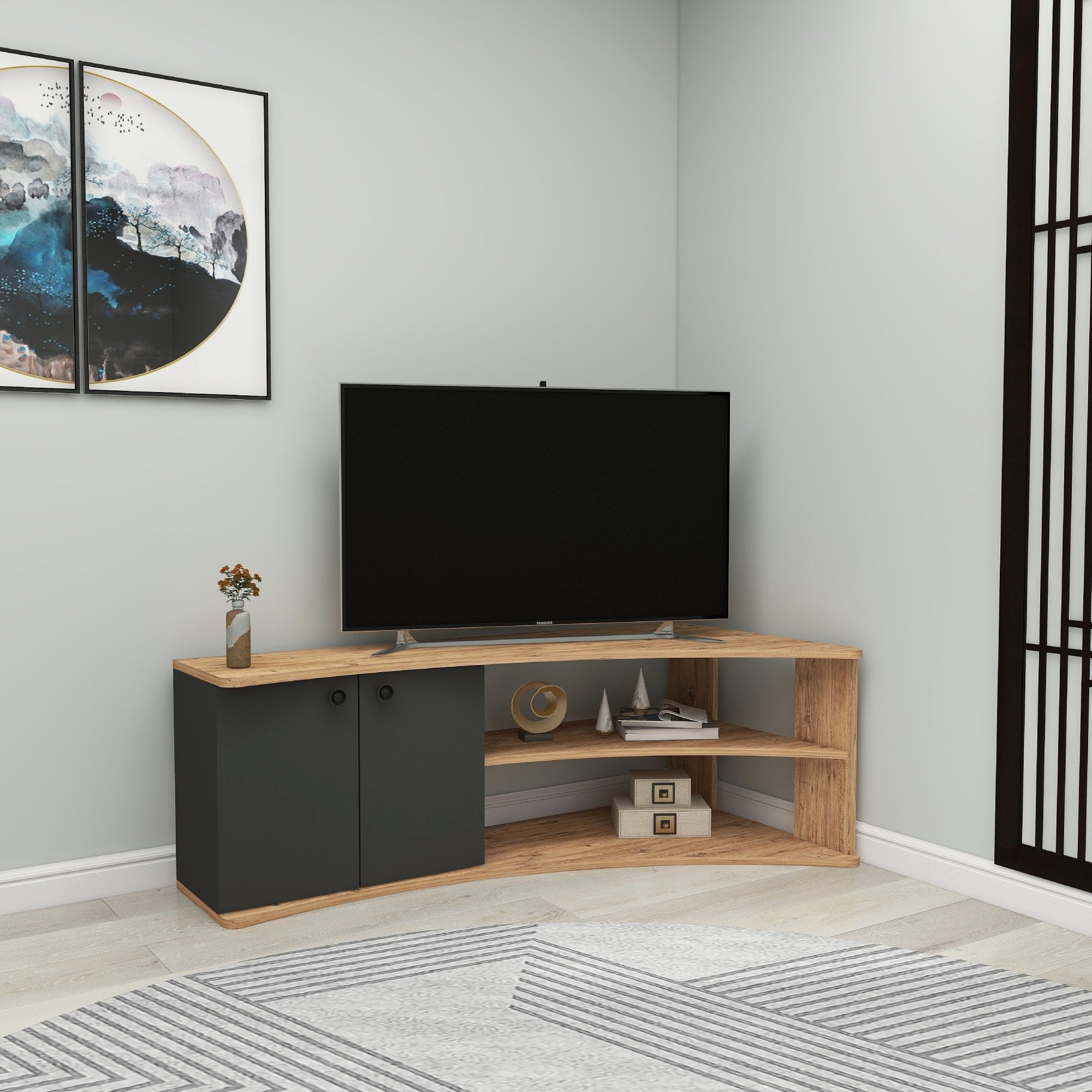 Mueble TV Aisne 135x68x49cm