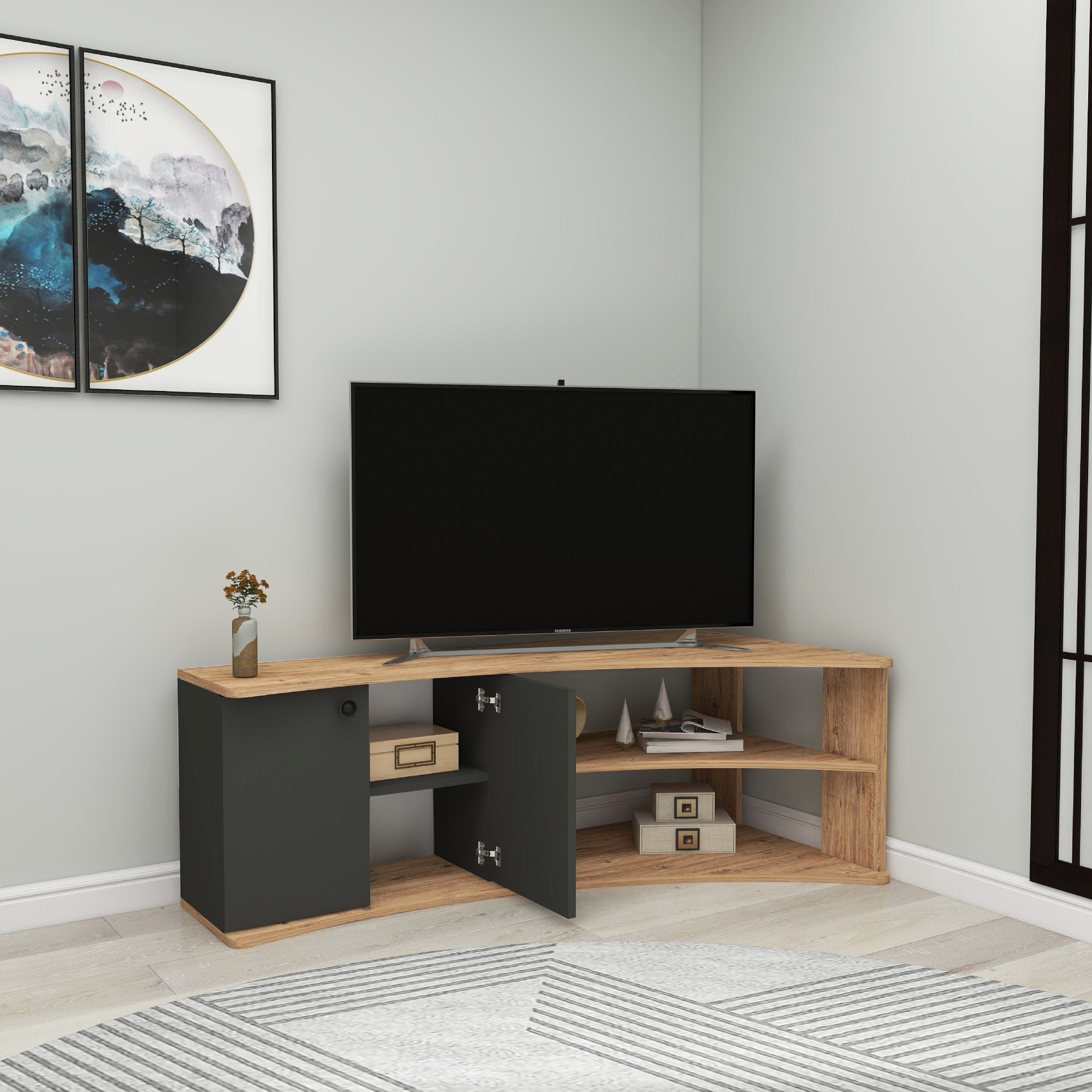 Mueble TV Aisne 135x68x49cm