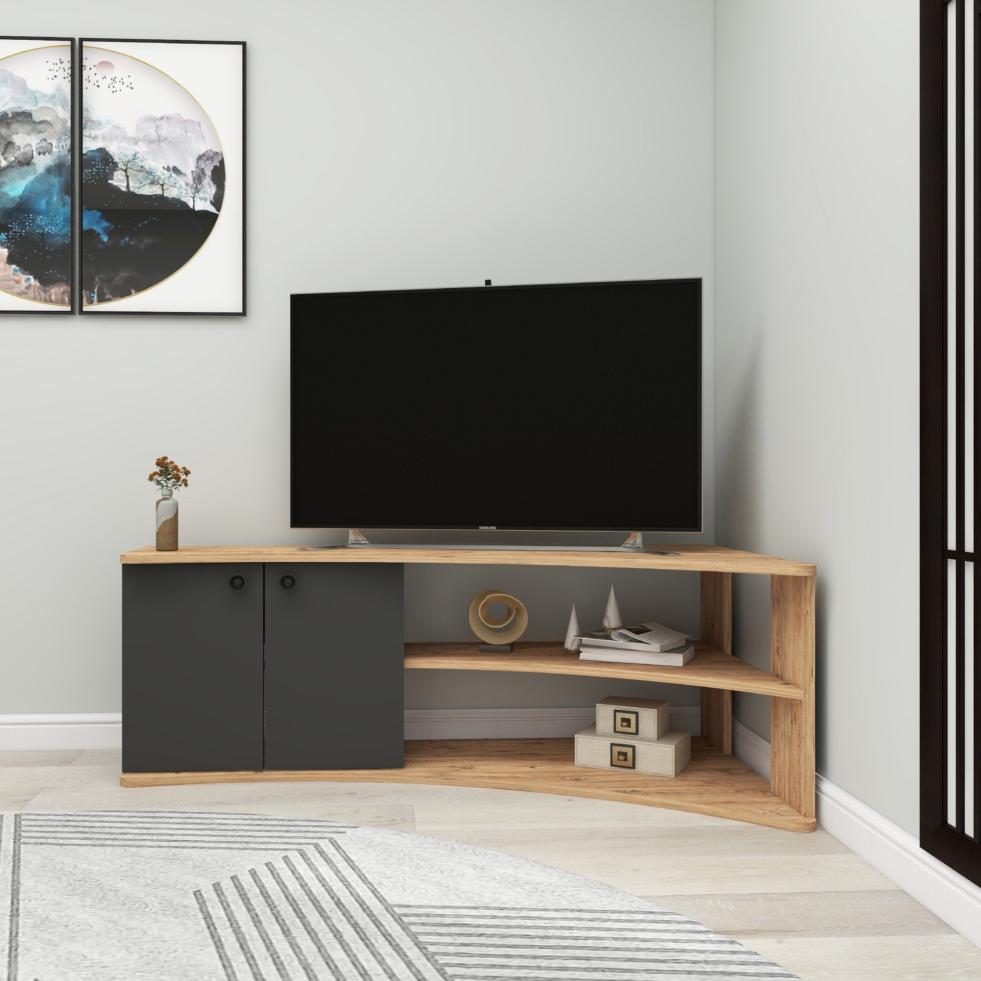 Mueble TV Aisne 135x68x49cm