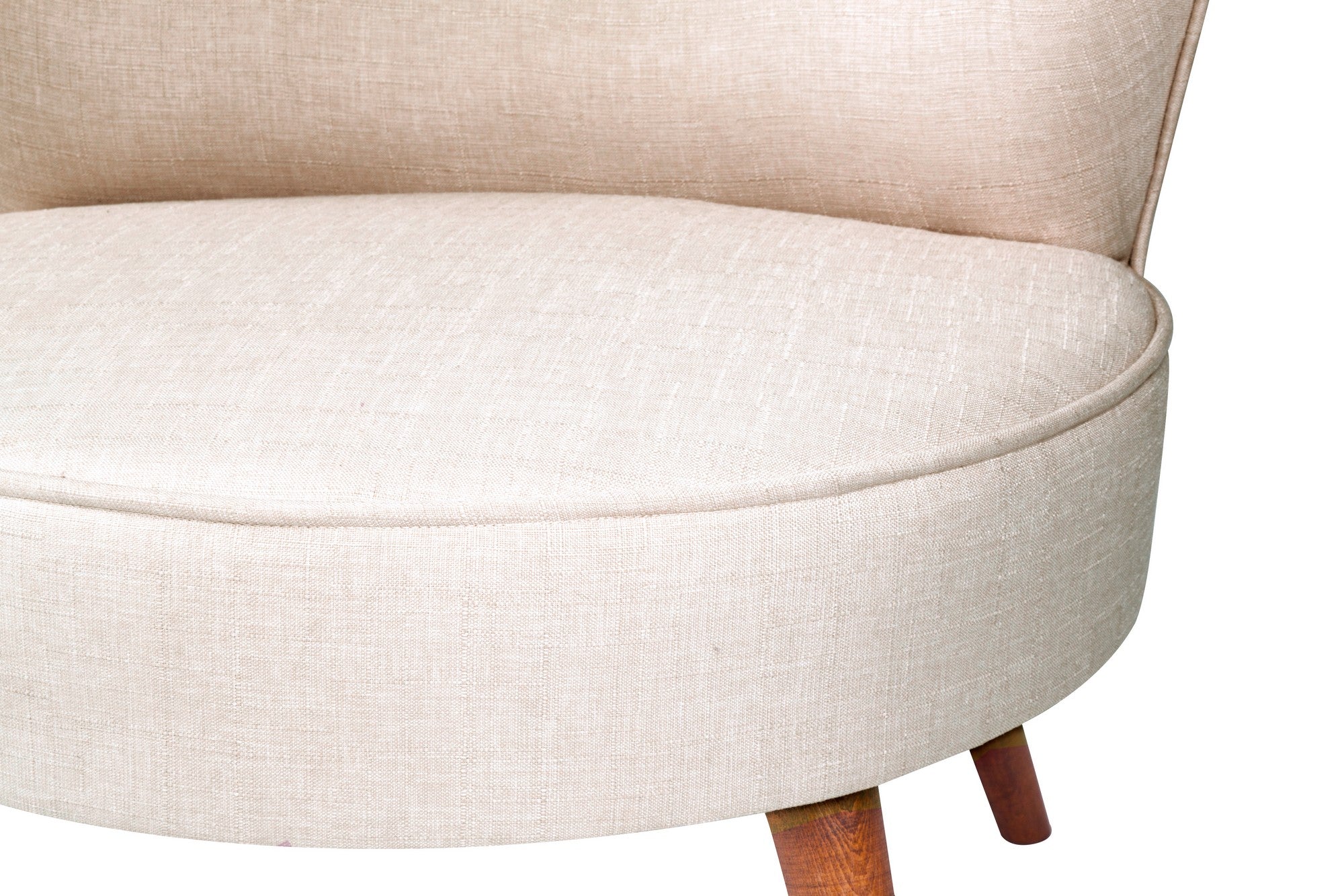 Sillón Abassi beige 80x74x76cm