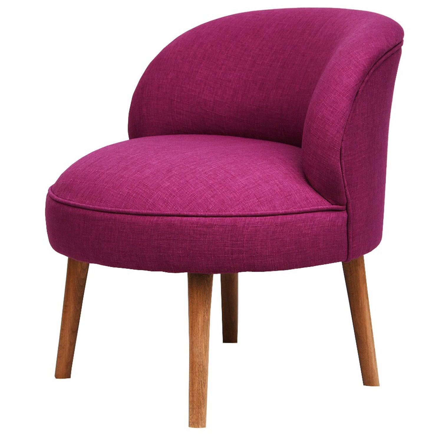 Sillón Simbel fucsia 60x67x66cm