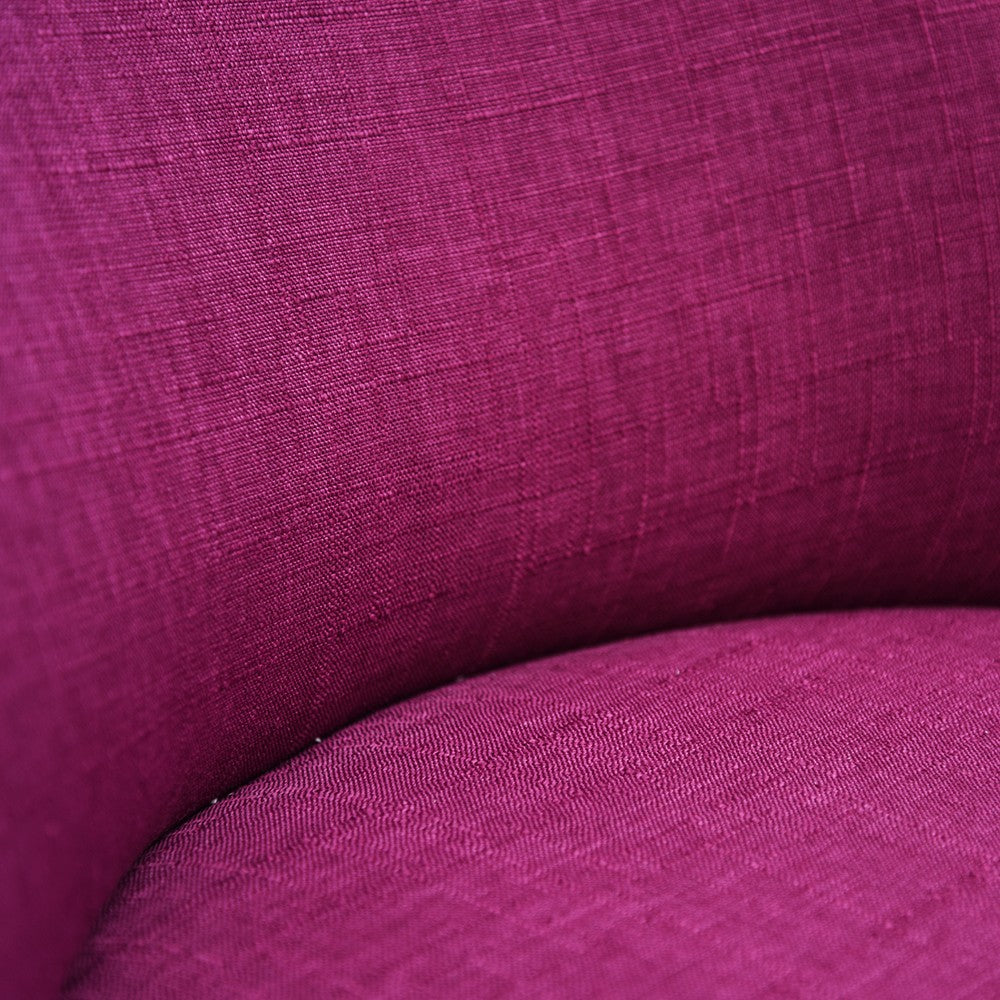 Sillón Simbel fucsia 60x67x66cm