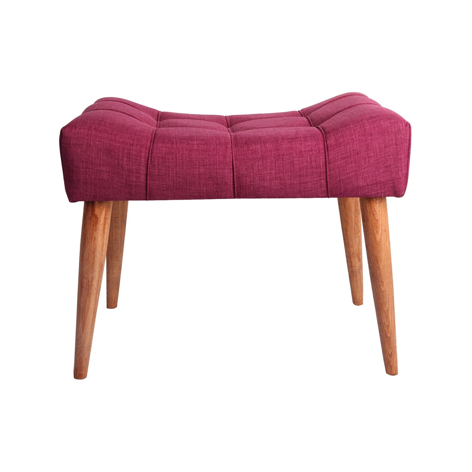 Banqueta Brive fucsia 58x40x45cm