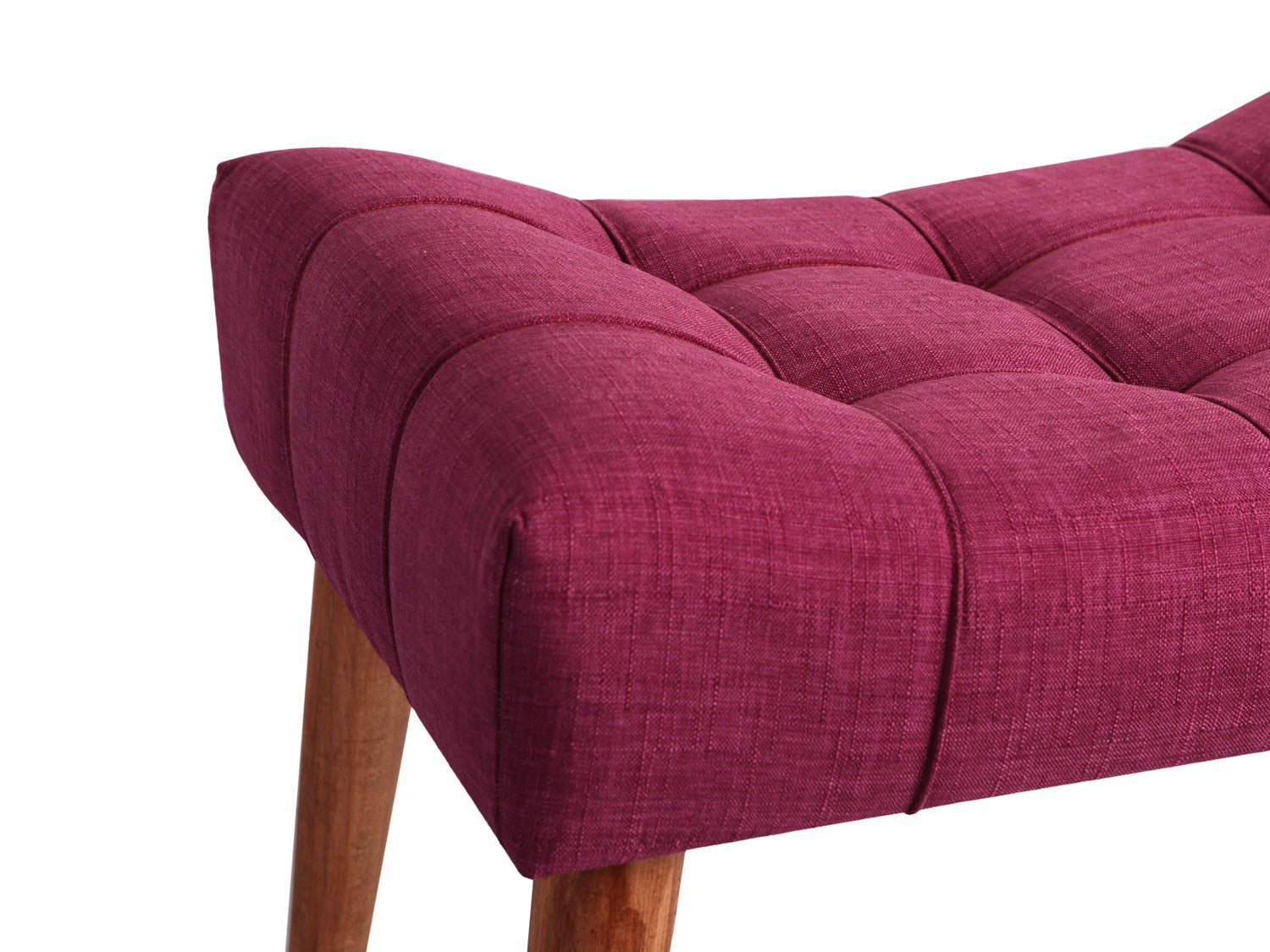 Banqueta Brive fucsia 58x40x45cm