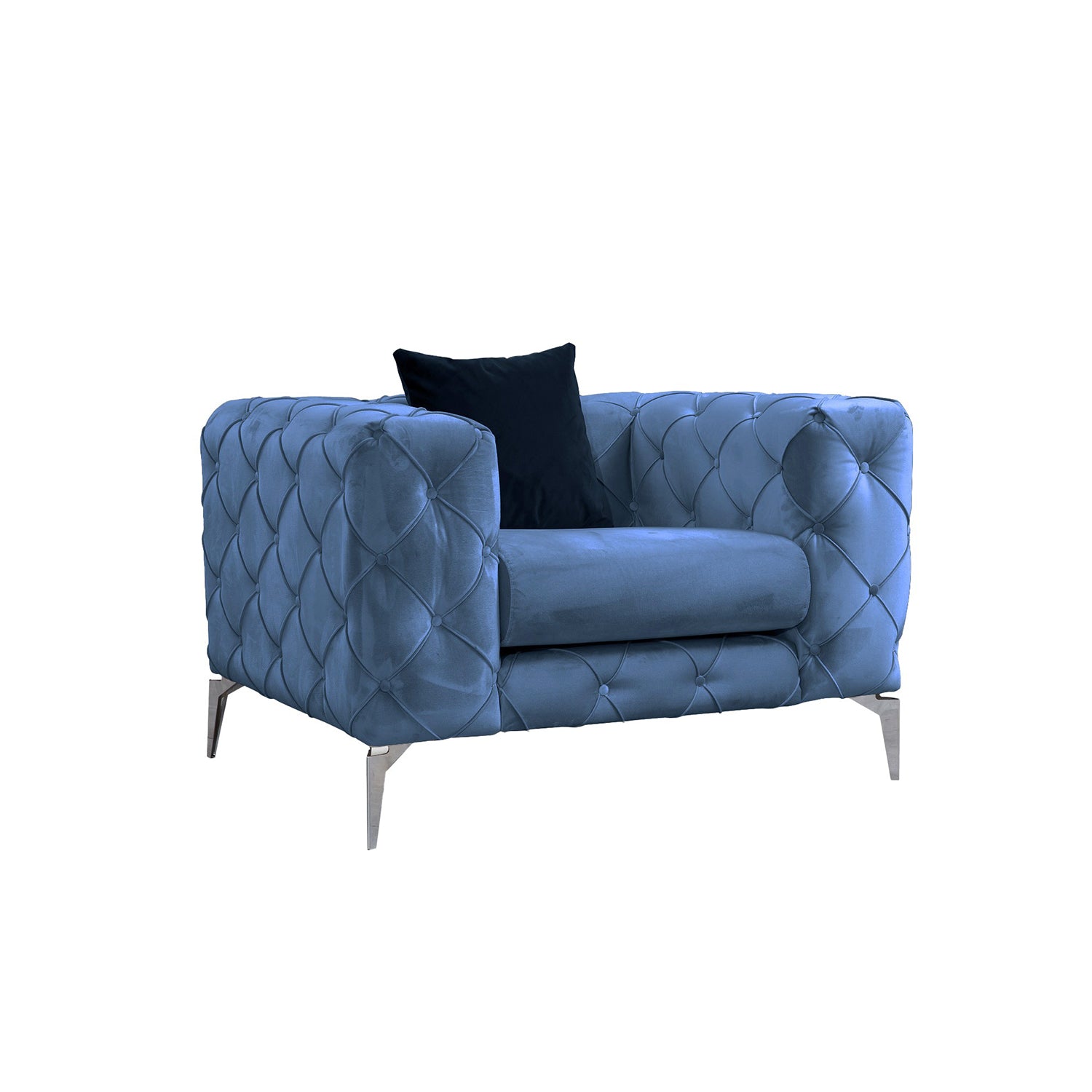 Sillón Kolding Azul 108x90x70cm