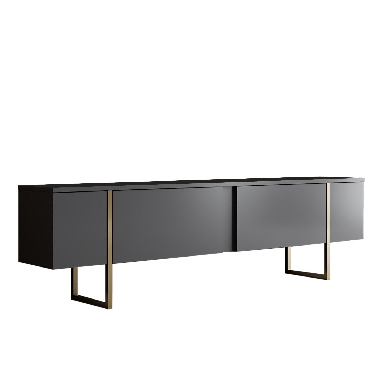 Mueble TV Livi antracita 180x30x50cm