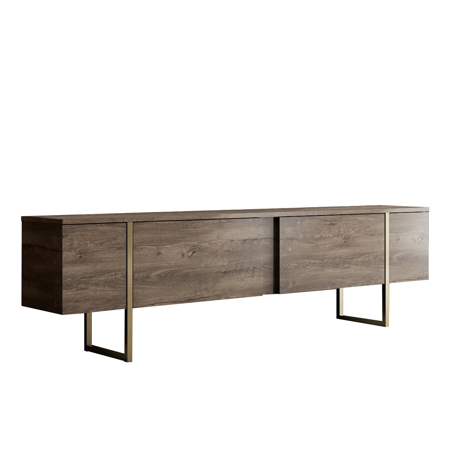 Mueble TV Livi nogal 180x30x50cm