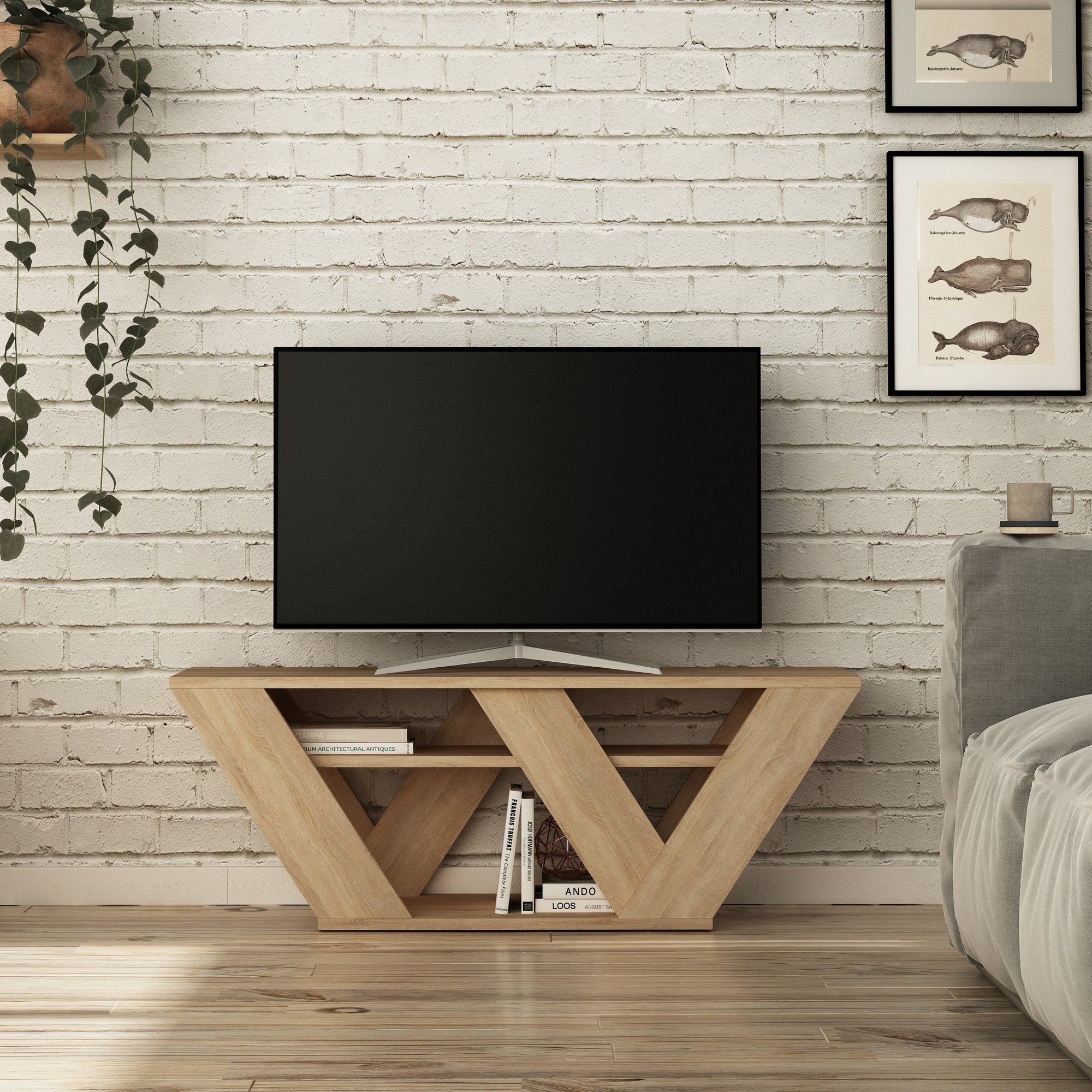 Mueble TV Gournes 110x30x40cm