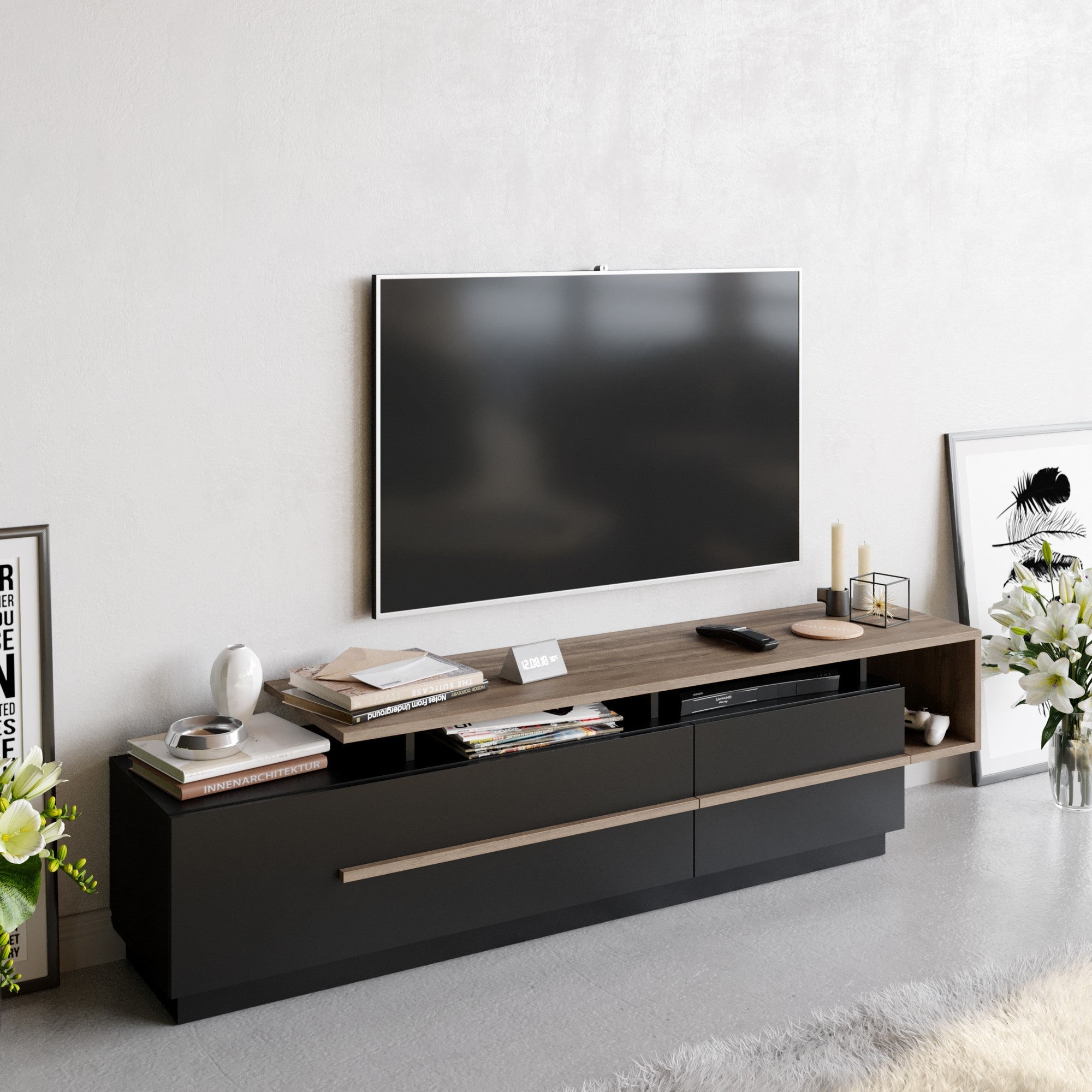 Mueble TV Silleda 180x39x46cm