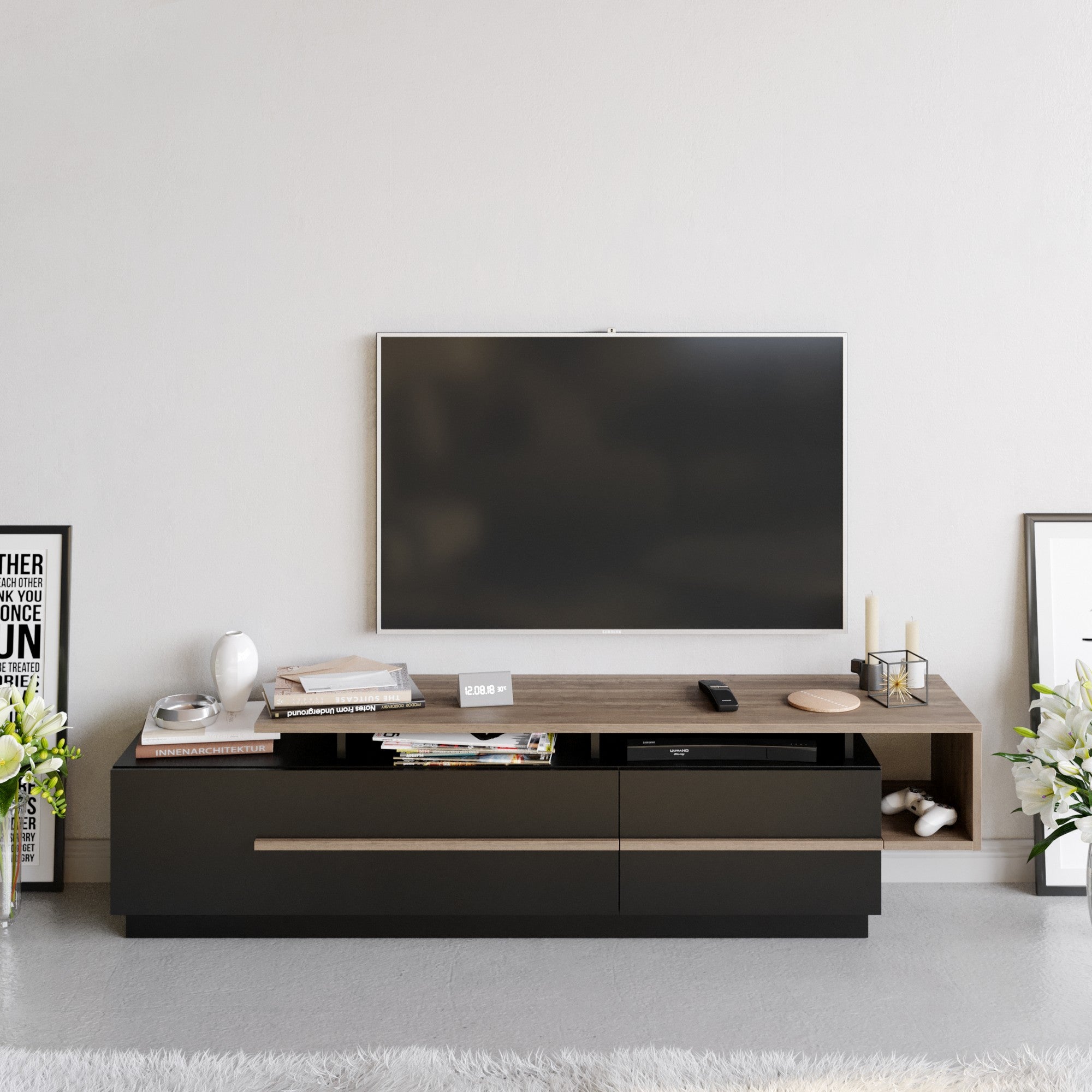 Mueble TV Silleda 180x39x46cm