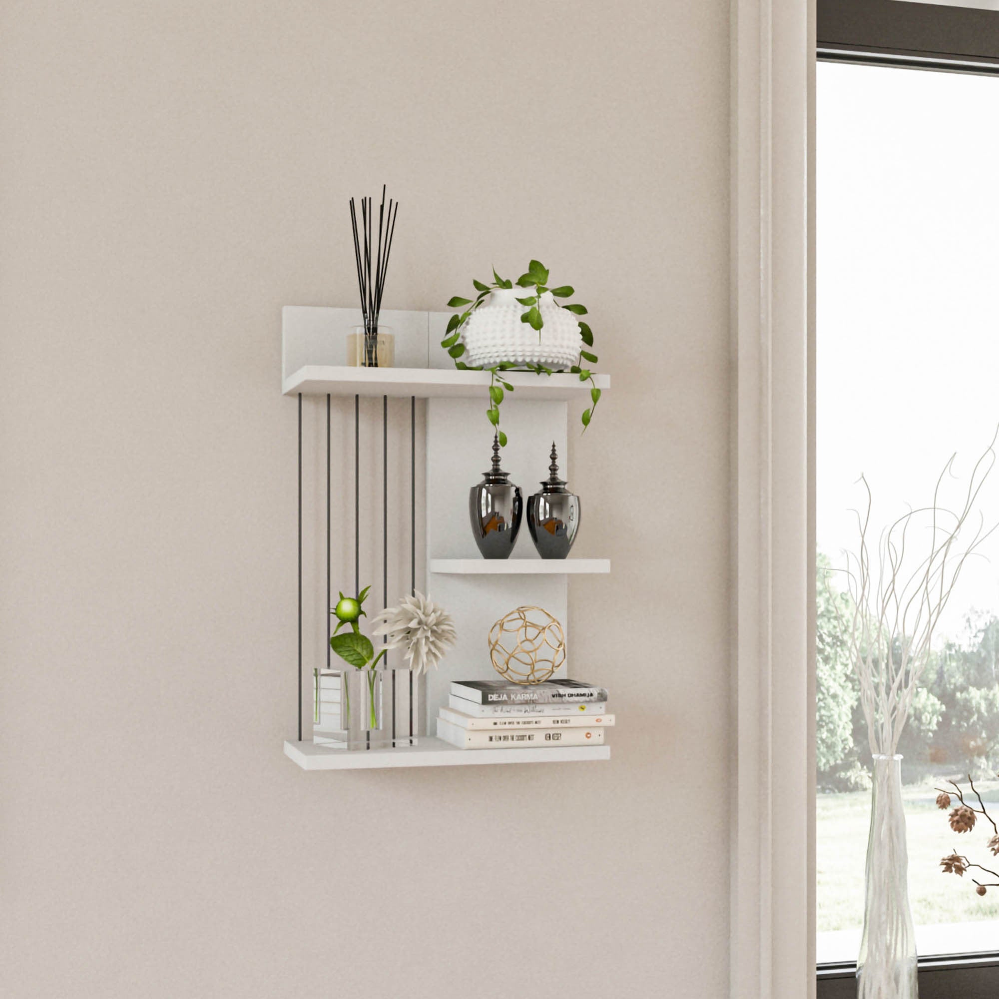 Estante de pared Colina 40x19x60cm