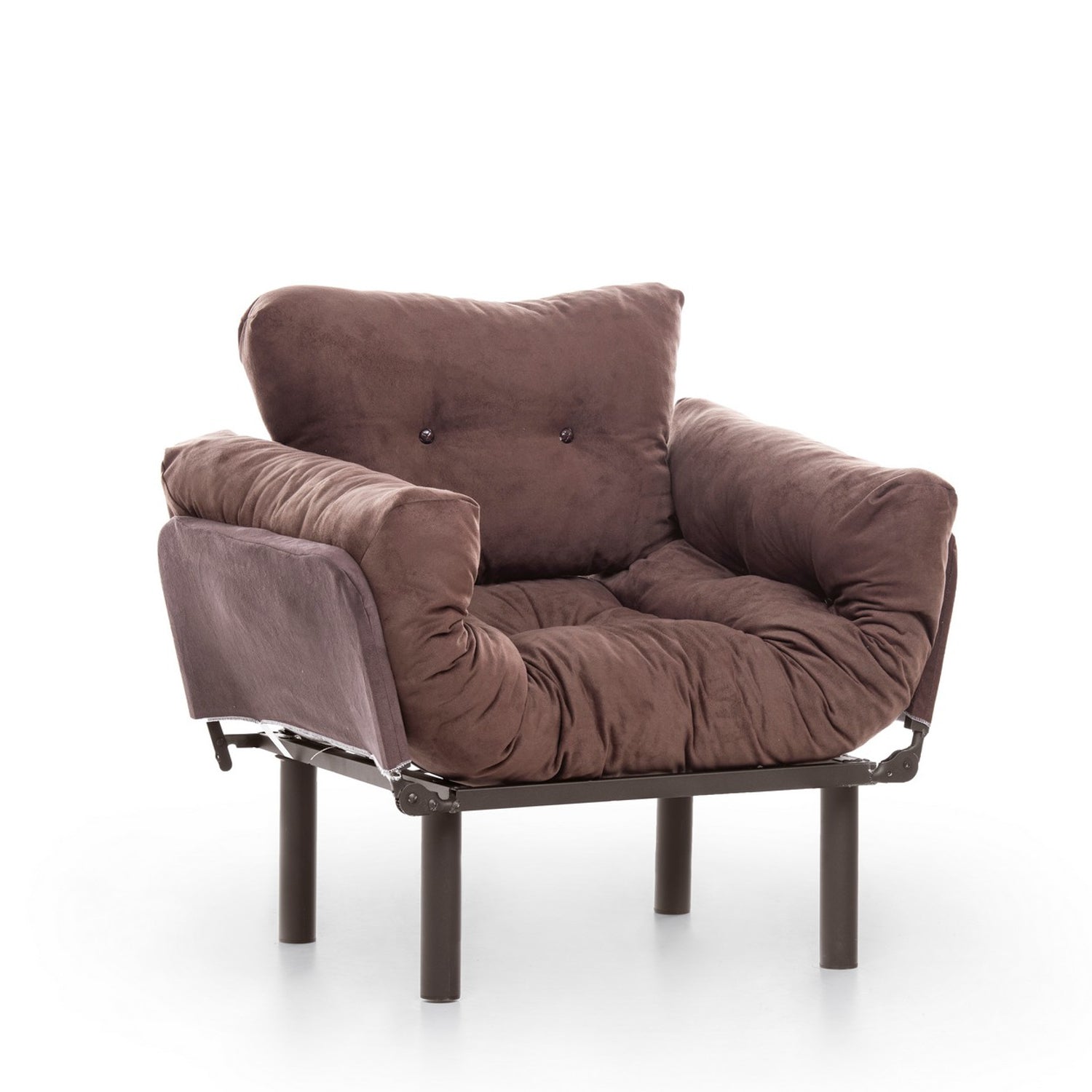 Sillón cama Rana Marrón 95x70x85cm