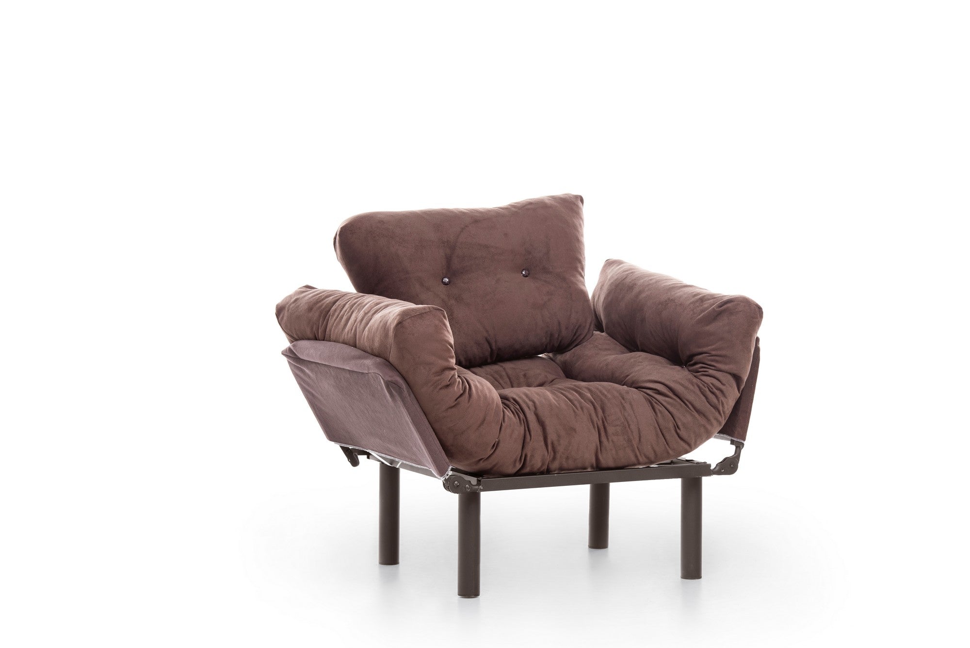 Sillón cama Rana Marrón 95x70x85cm