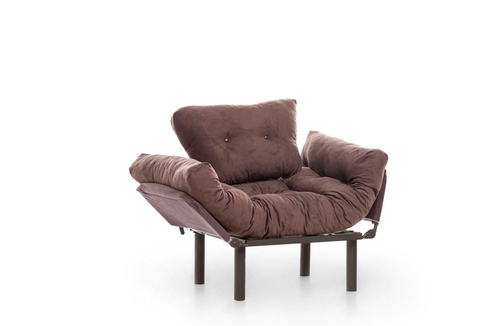 Sillón cama Rana Marrón 95x70x85cm