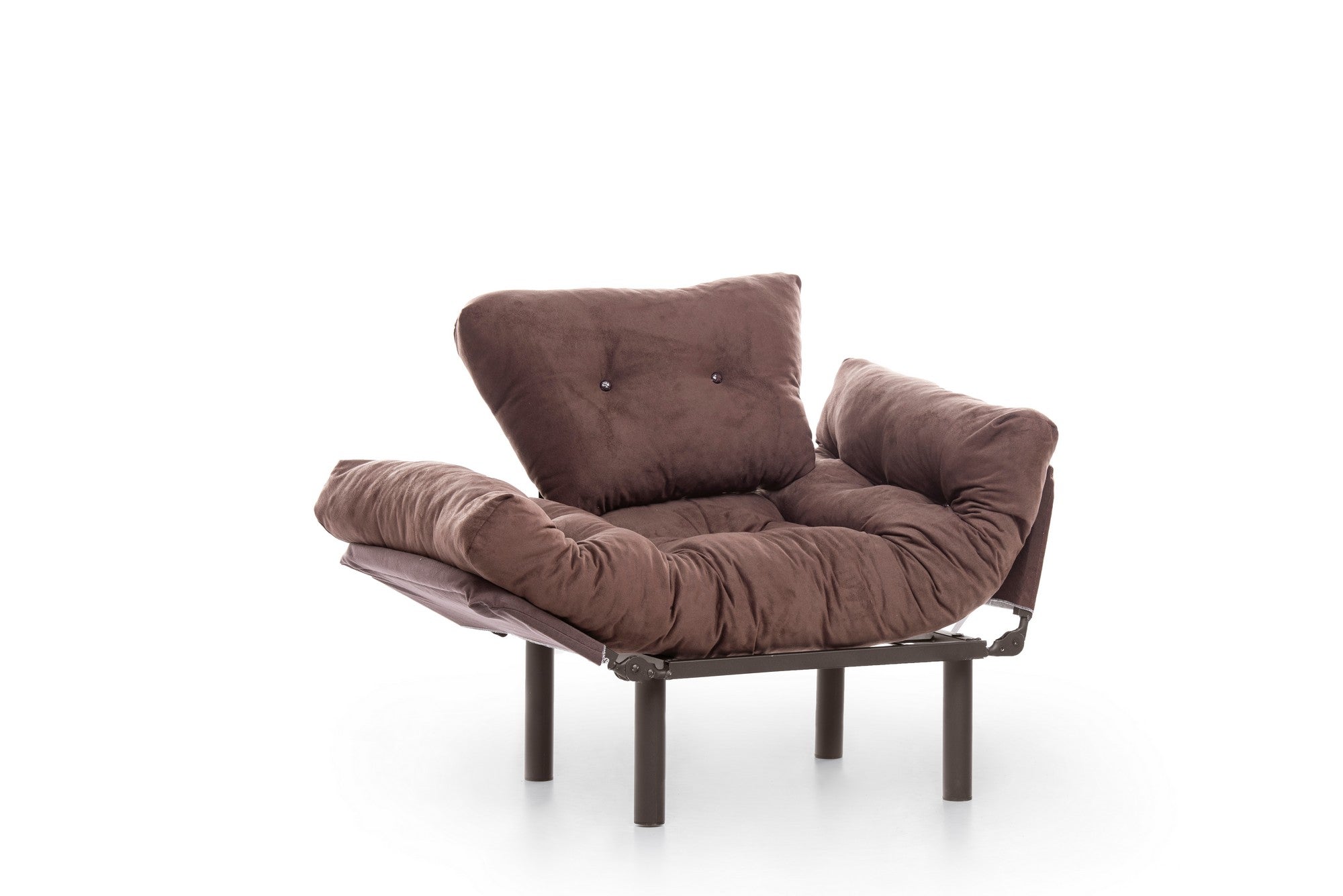 Sillón cama Rana Marrón 95x70x85cm