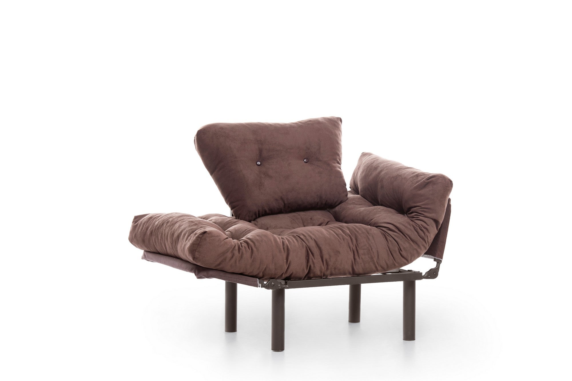 Sillón cama Rana Marrón 95x70x85cm