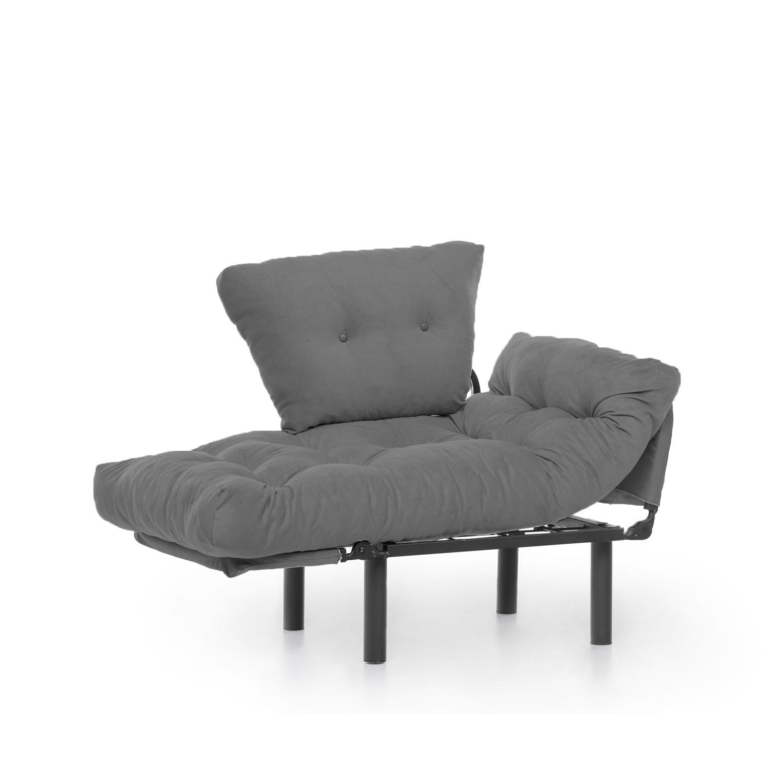 Sillón cama Rana Gris 95x70x85cm