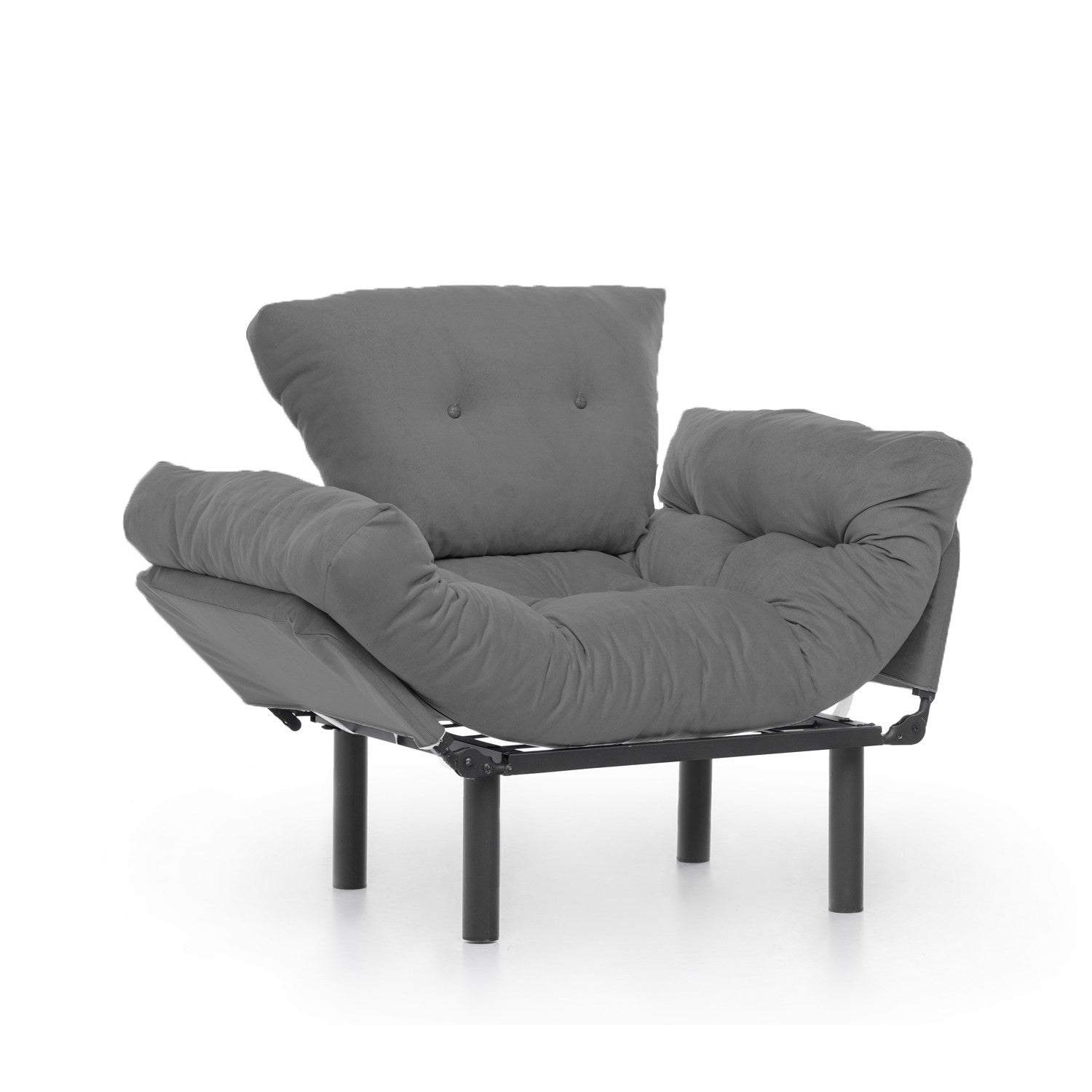 Sillón cama Rana Gris 95x70x85cm