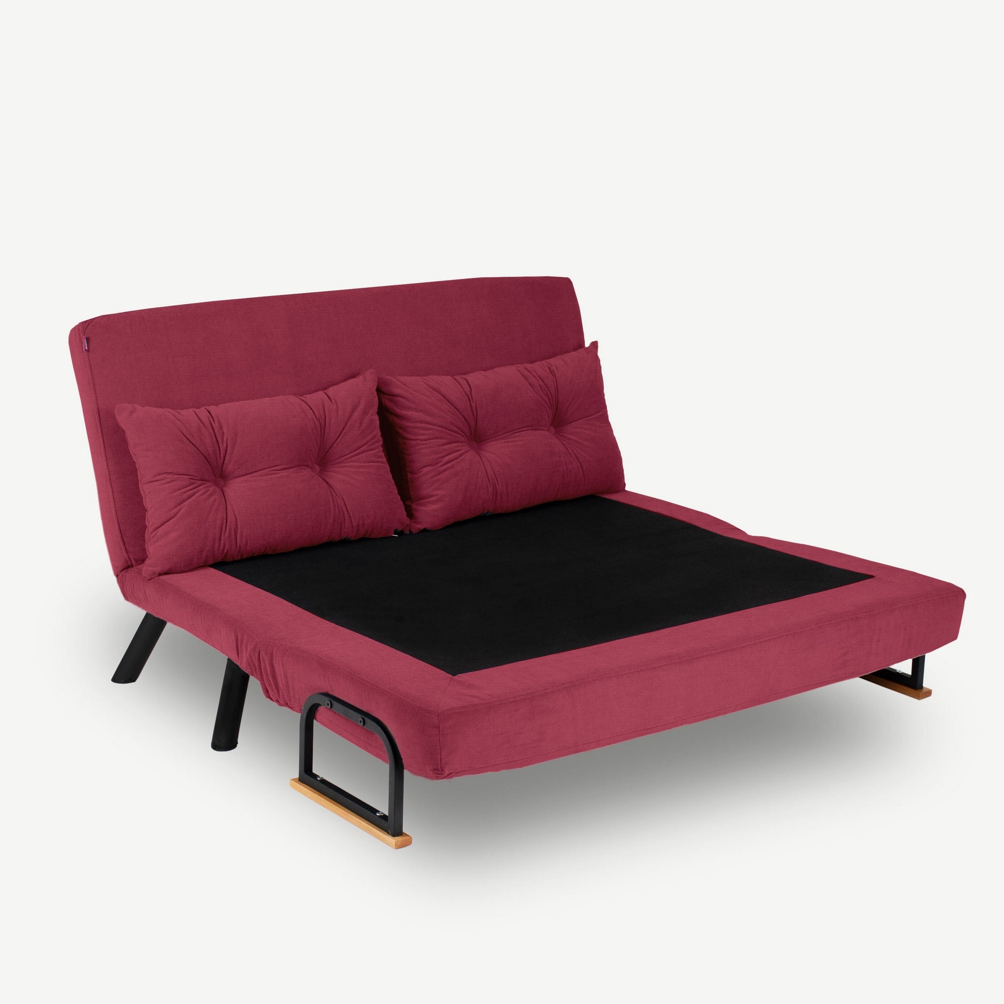 Sofá cama Royer Rojo 133x50x41cm