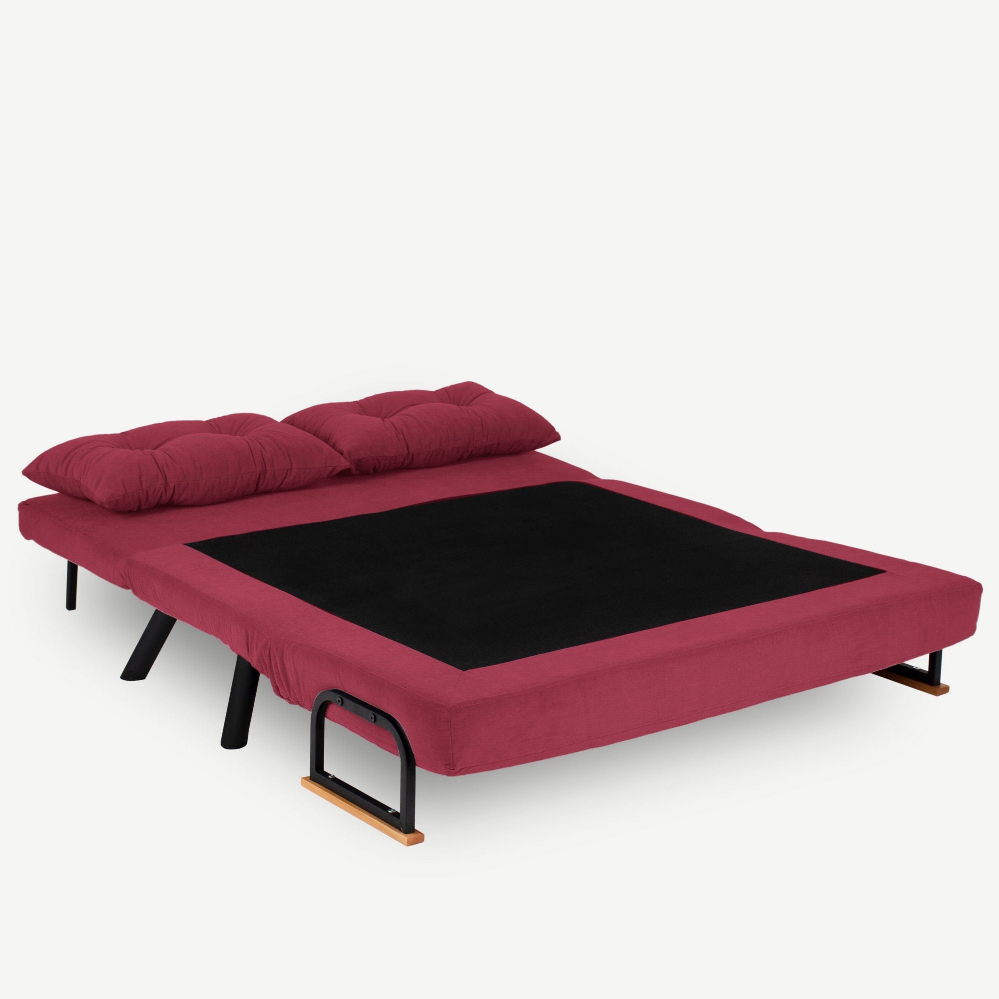 Sofá cama Royer Rojo 133x50x41cm