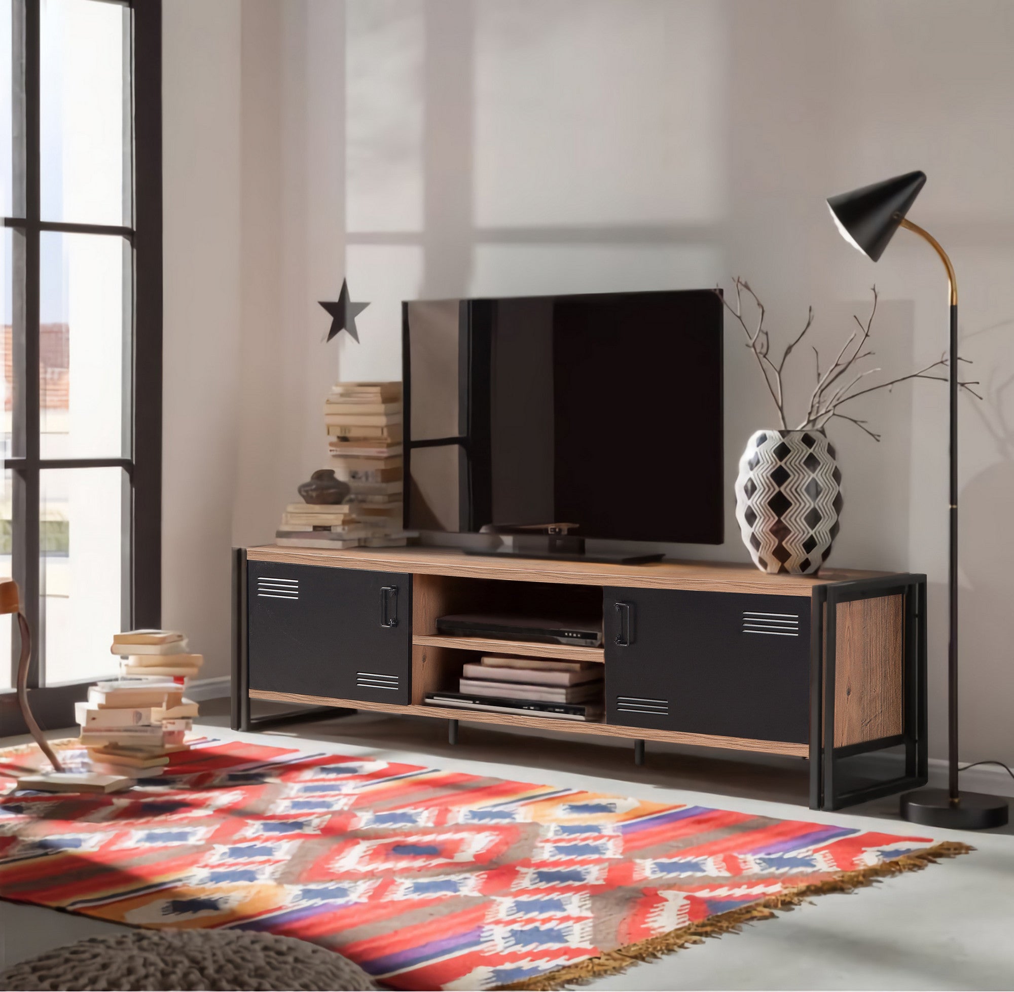 Mueble TV Roussel 180x45x50cm