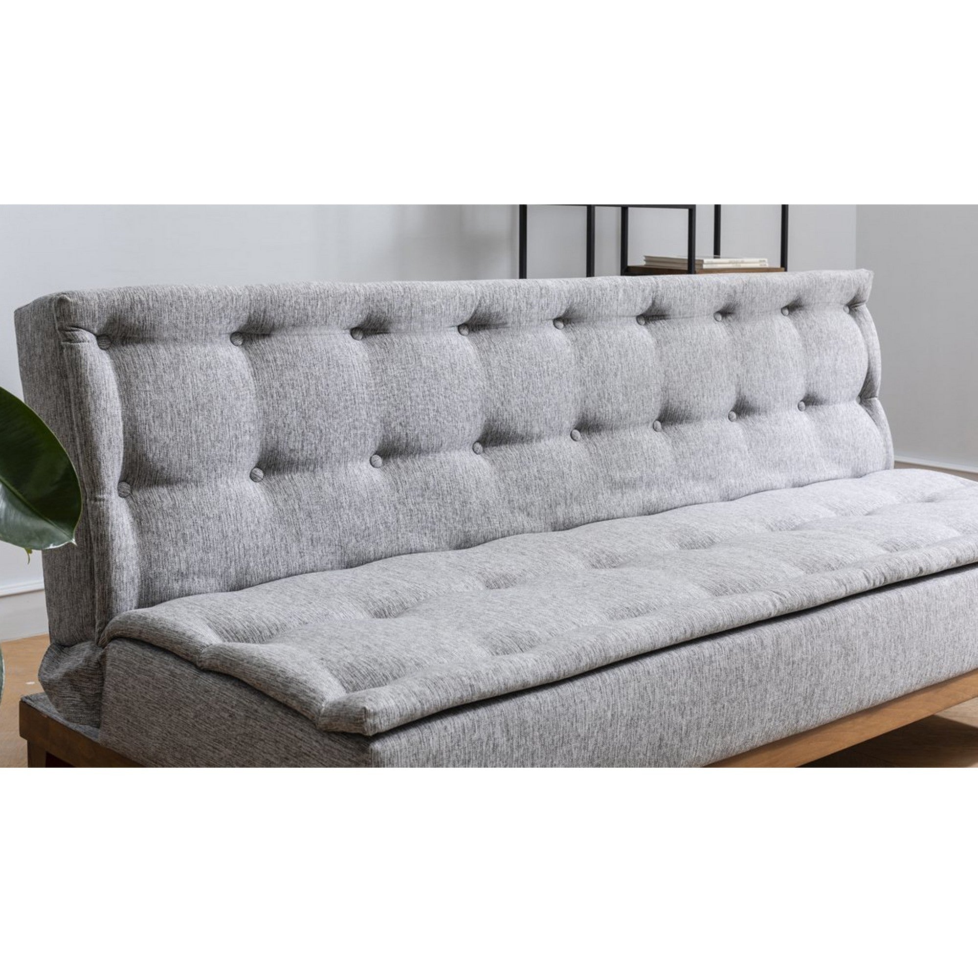 Sofá cama Sacco Gris claro 180x80x78cm