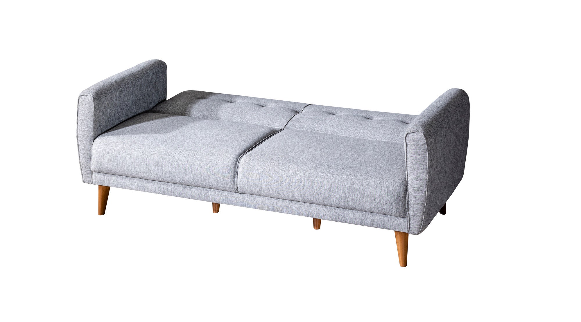 Sofá cama Gian gris claro 205x80x85cm