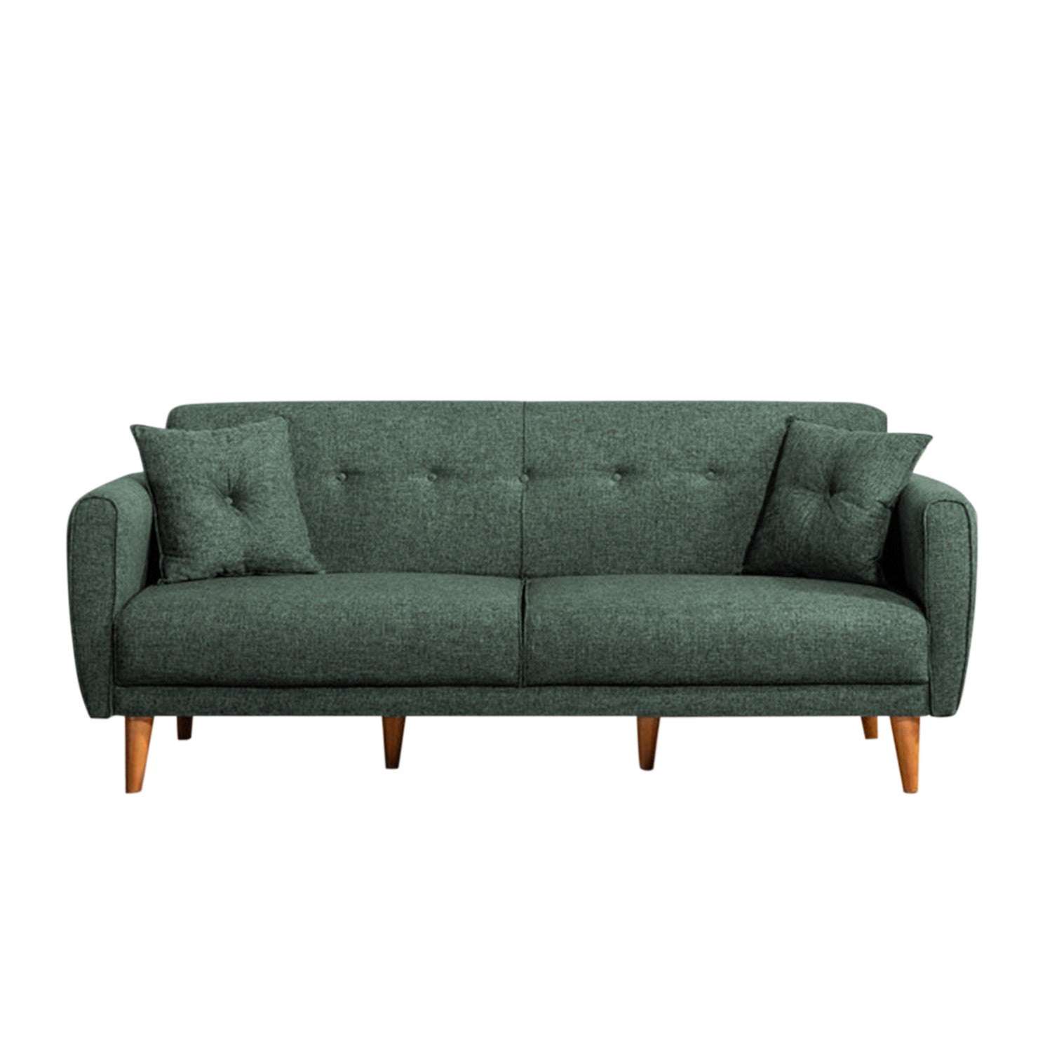 Sofá cama Gian verde 205x80x85cm