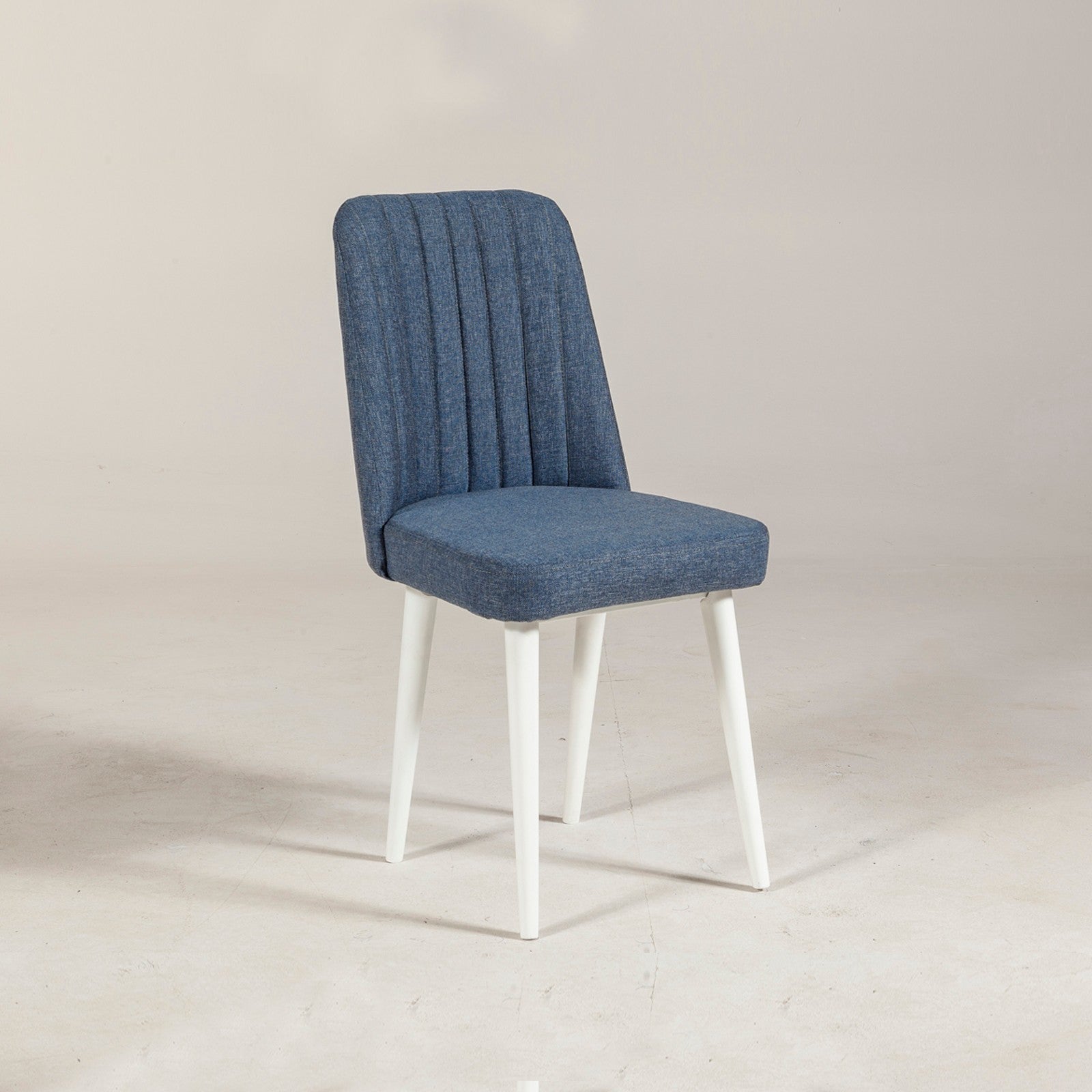 Silla Ingrid azul 46x46x89cm