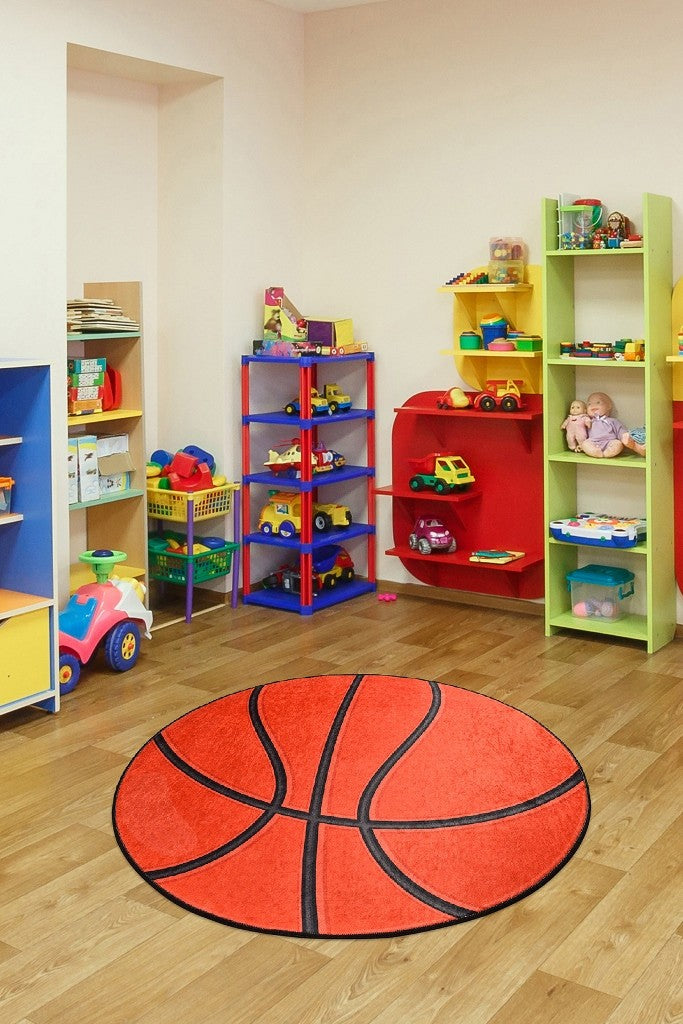 Alfombra infantil Basket 140x140cm