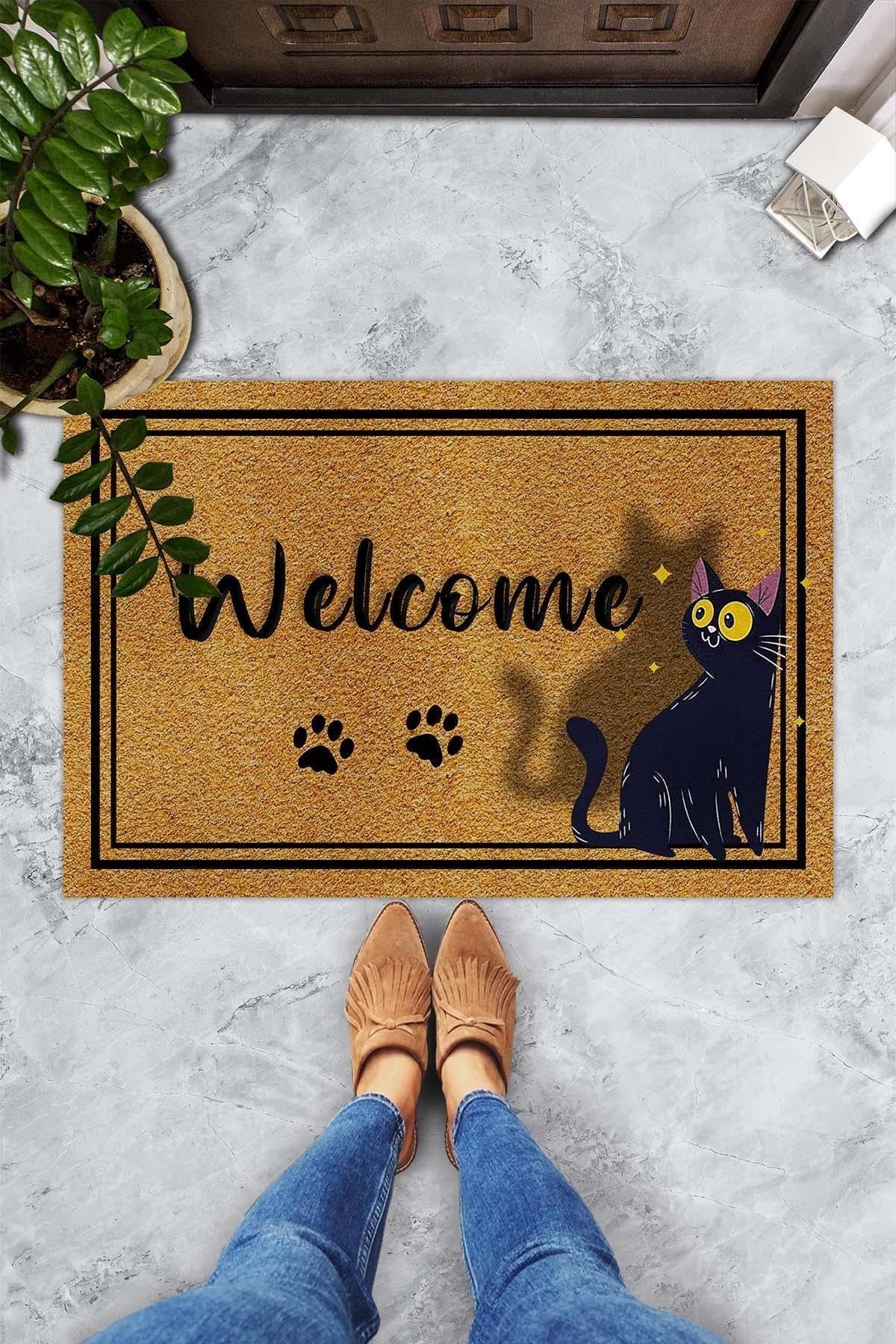 Felpudo Welcome Cats 40x60cm